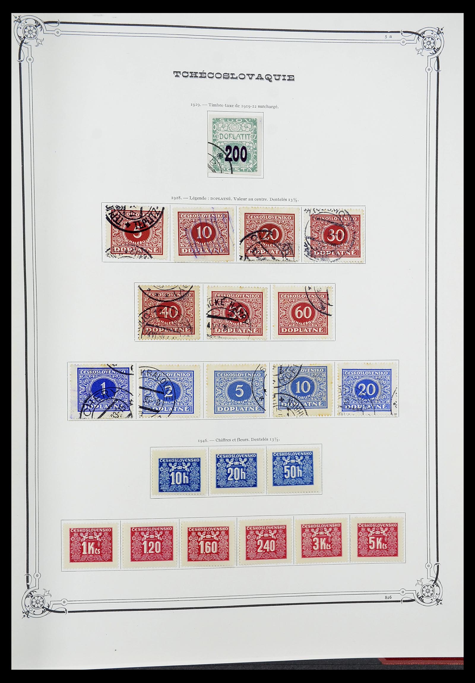 34628 059 - Postzegelverzameling 34628 Tsjechoslowakije 1918-1985.