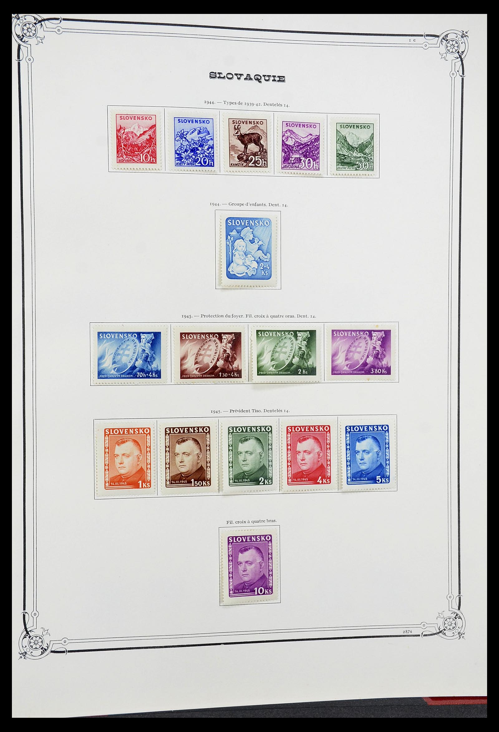 34628 067 - Postzegelverzameling 34628 Tsjechoslowakije 1918-1985.