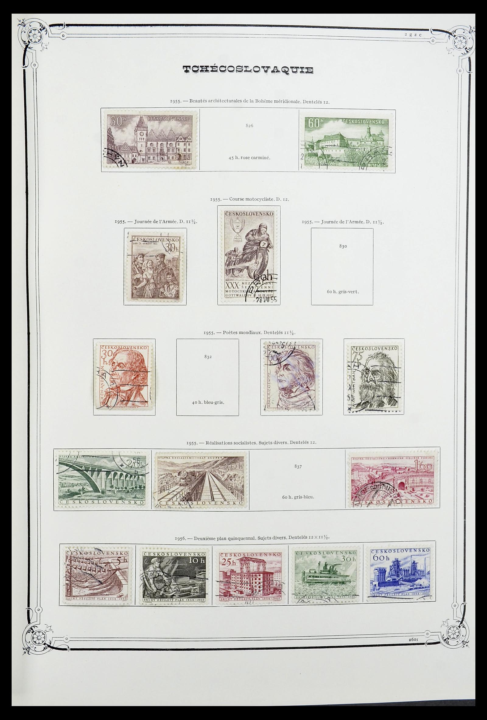 34628 072 - Postzegelverzameling 34628 Tsjechoslowakije 1918-1985.
