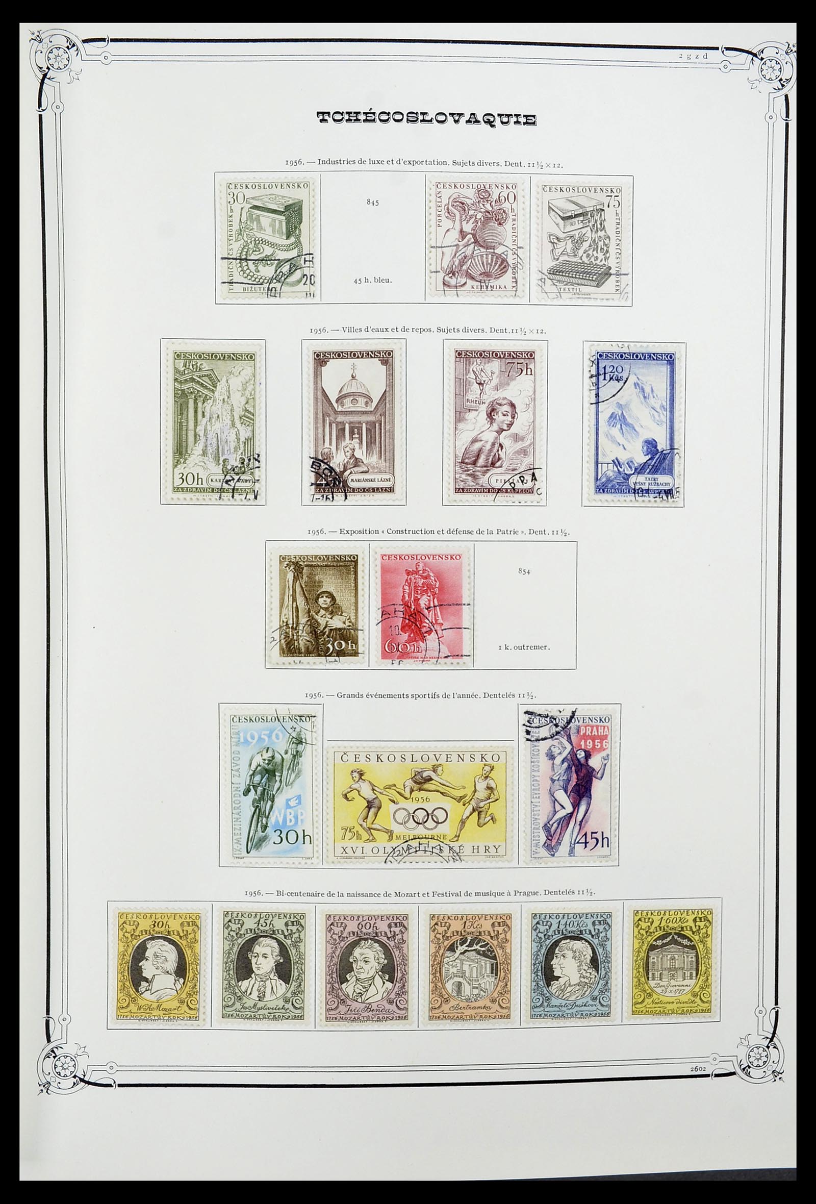 34628 073 - Postzegelverzameling 34628 Tsjechoslowakije 1918-1985.