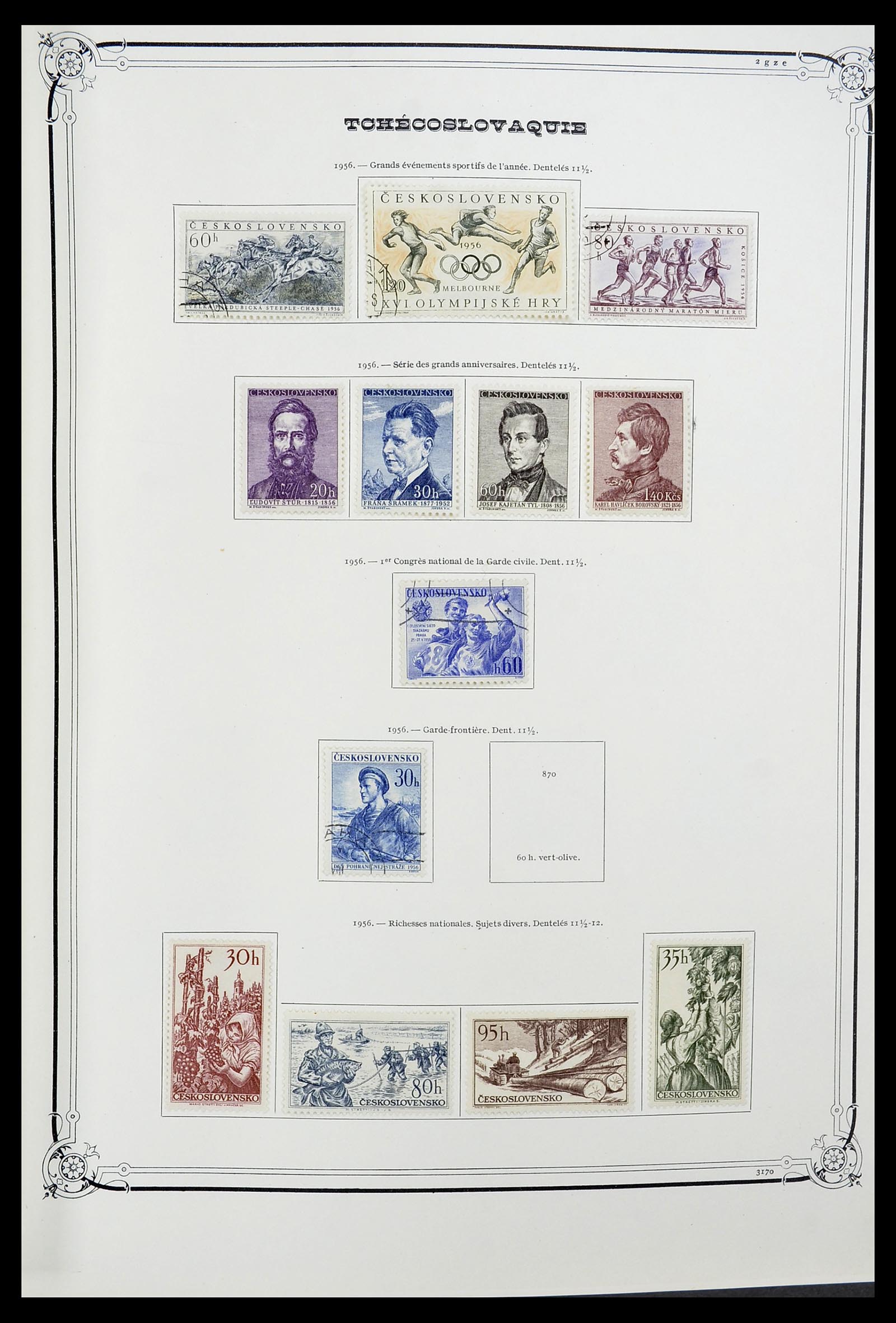 34628 074 - Postzegelverzameling 34628 Tsjechoslowakije 1918-1985.