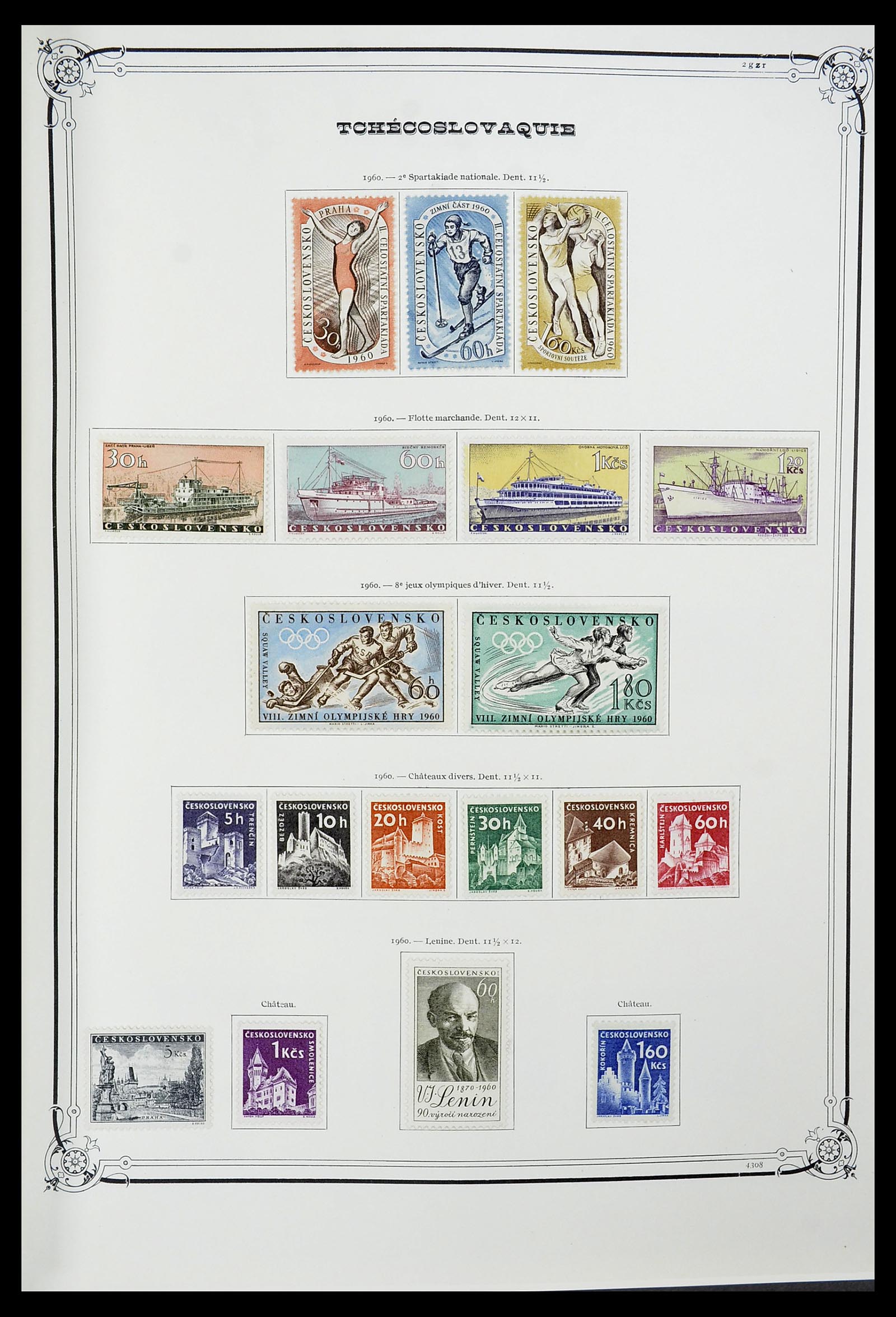 34628 086 - Postzegelverzameling 34628 Tsjechoslowakije 1918-1985.