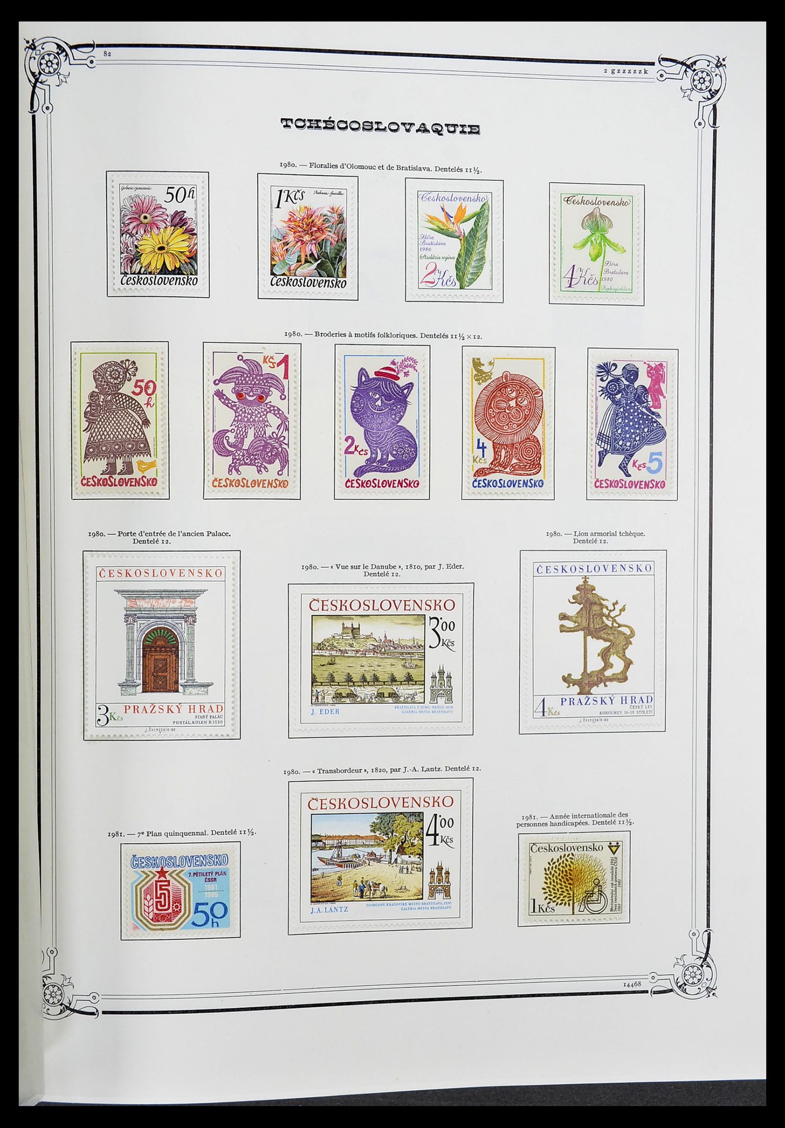 34628 181 - Postzegelverzameling 34628 Tsjechoslowakije 1918-1985.