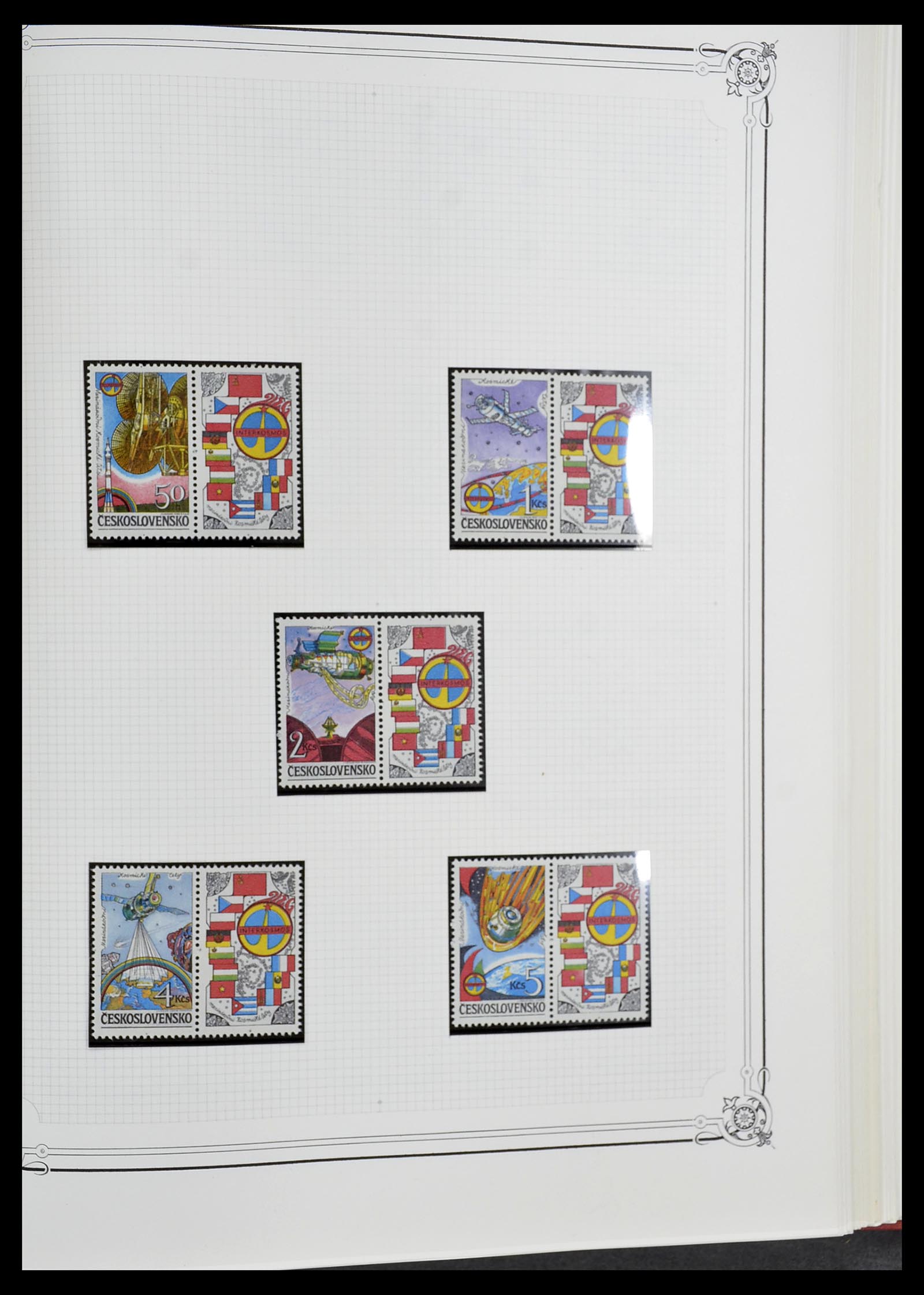 34628 194 - Postzegelverzameling 34628 Tsjechoslowakije 1918-1985.