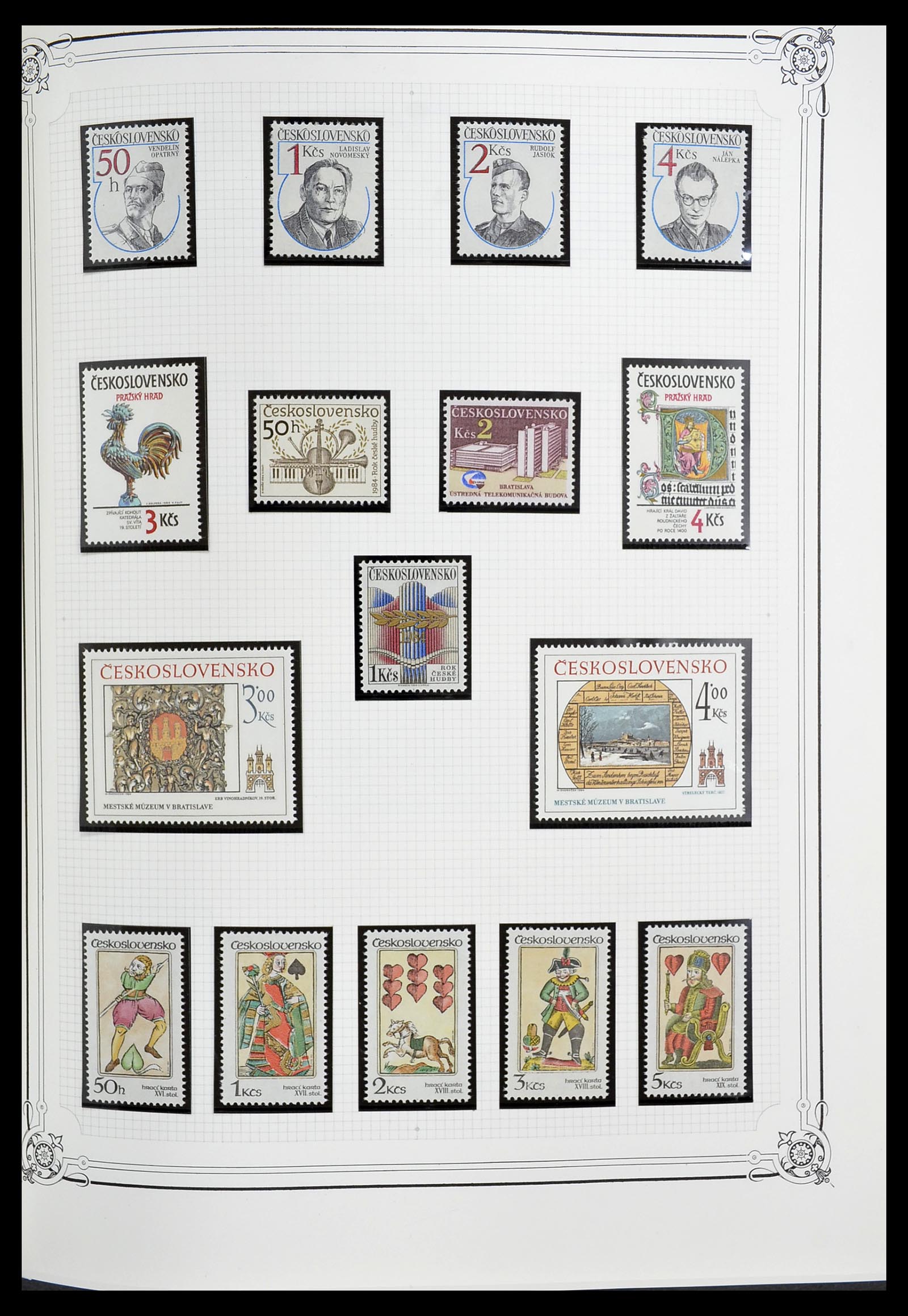 34628 195 - Postzegelverzameling 34628 Tsjechoslowakije 1918-1985.