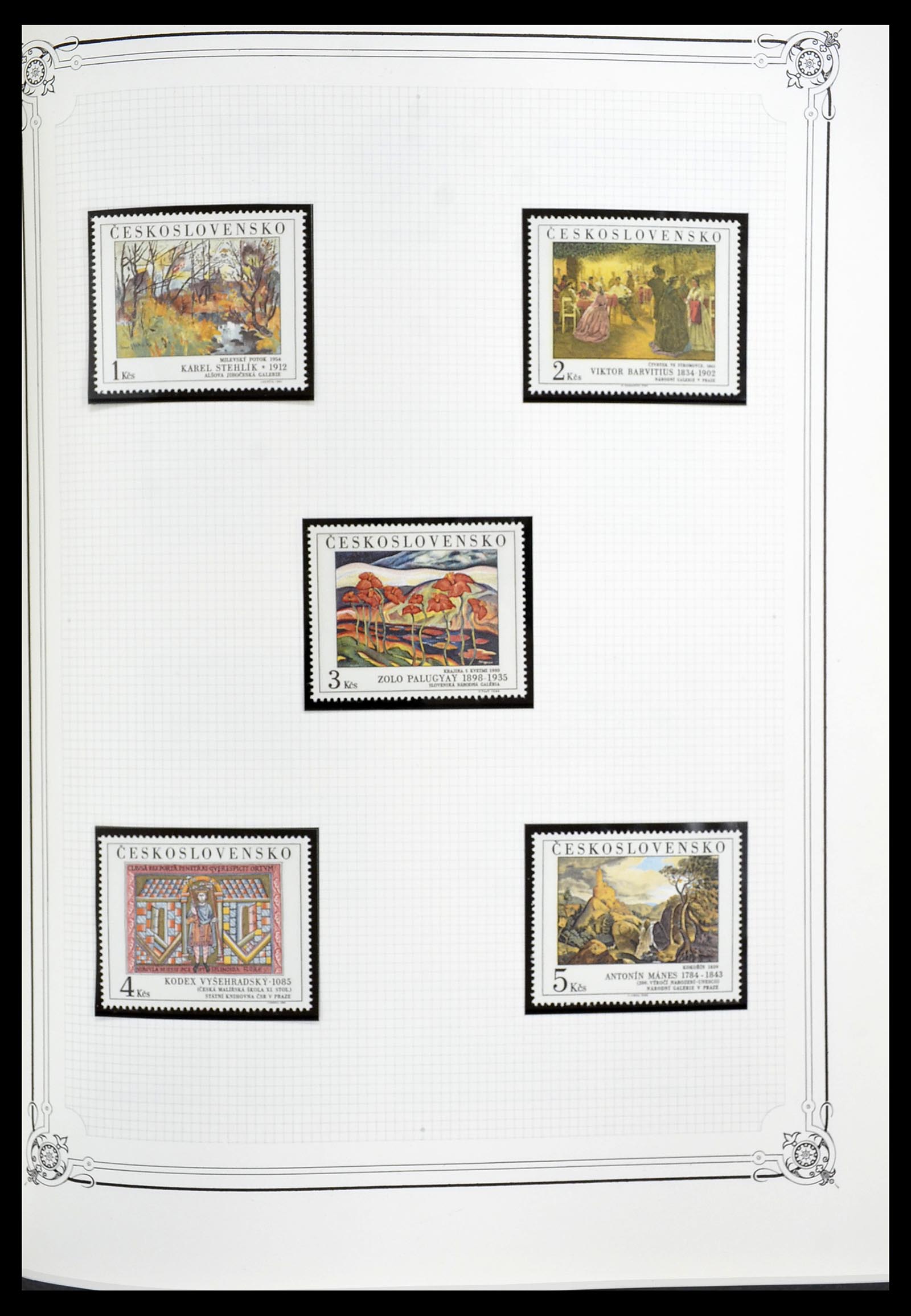 34628 197 - Postzegelverzameling 34628 Tsjechoslowakije 1918-1985.