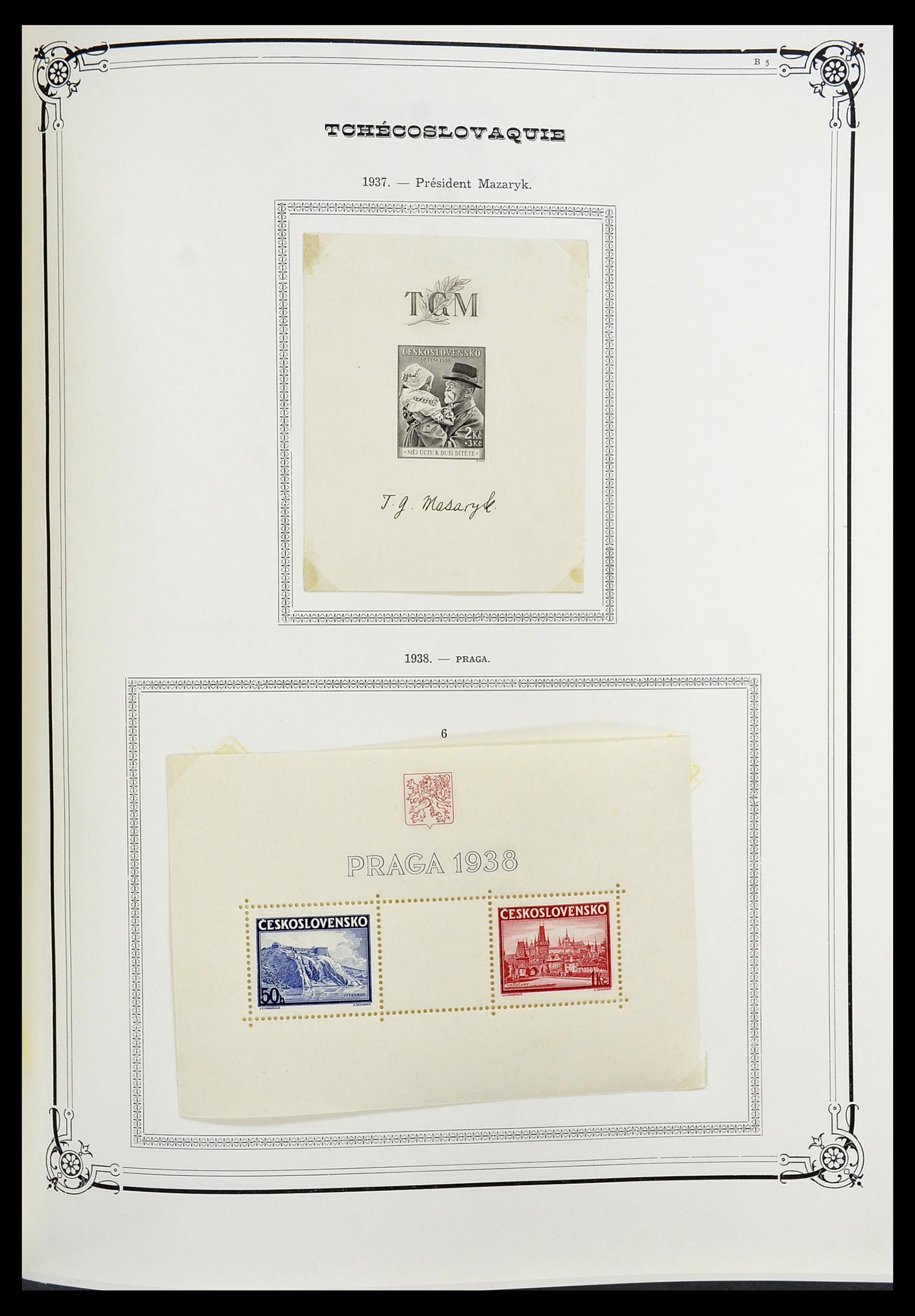 34628 204 - Postzegelverzameling 34628 Tsjechoslowakije 1918-1985.