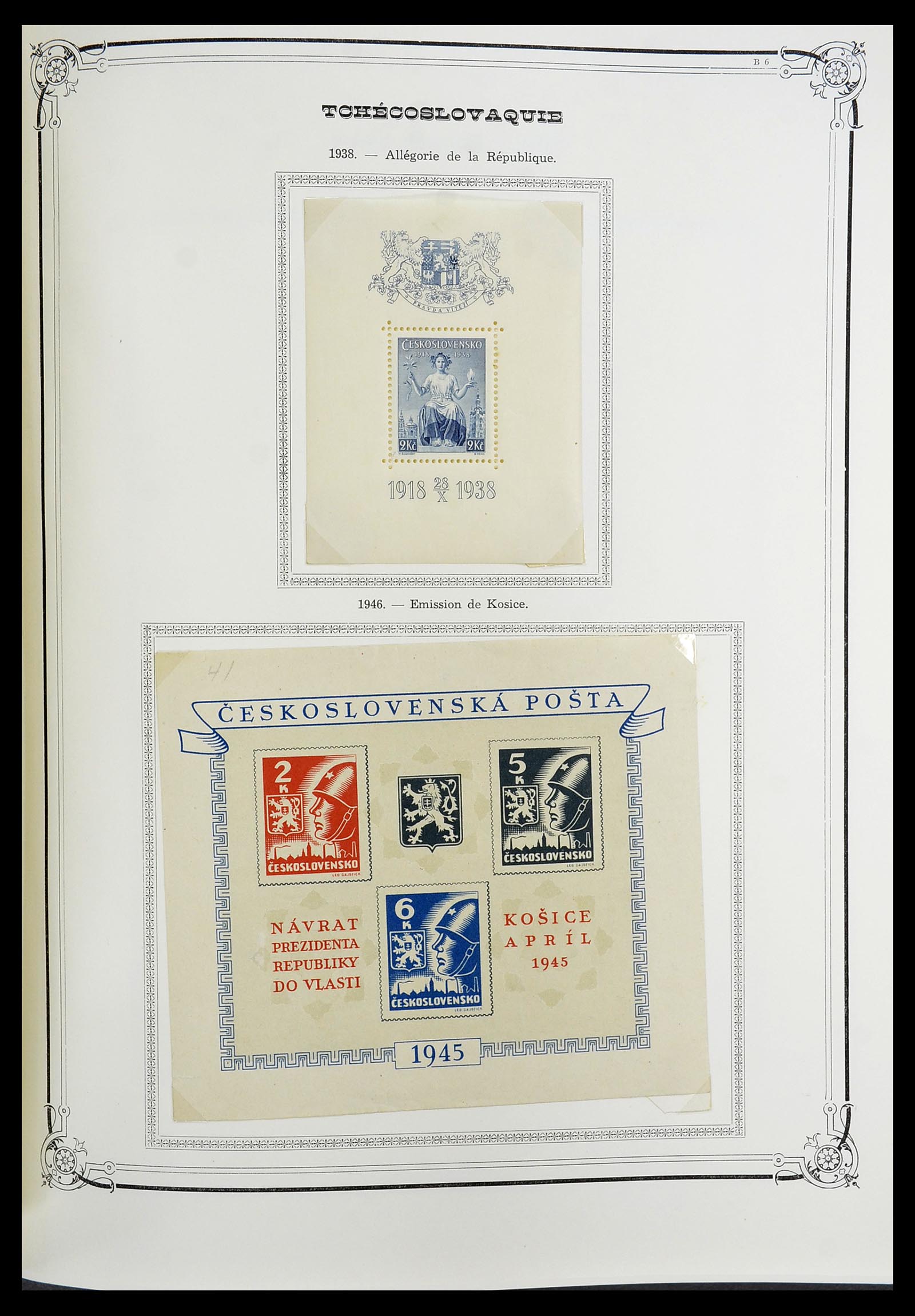 34628 205 - Postzegelverzameling 34628 Tsjechoslowakije 1918-1985.