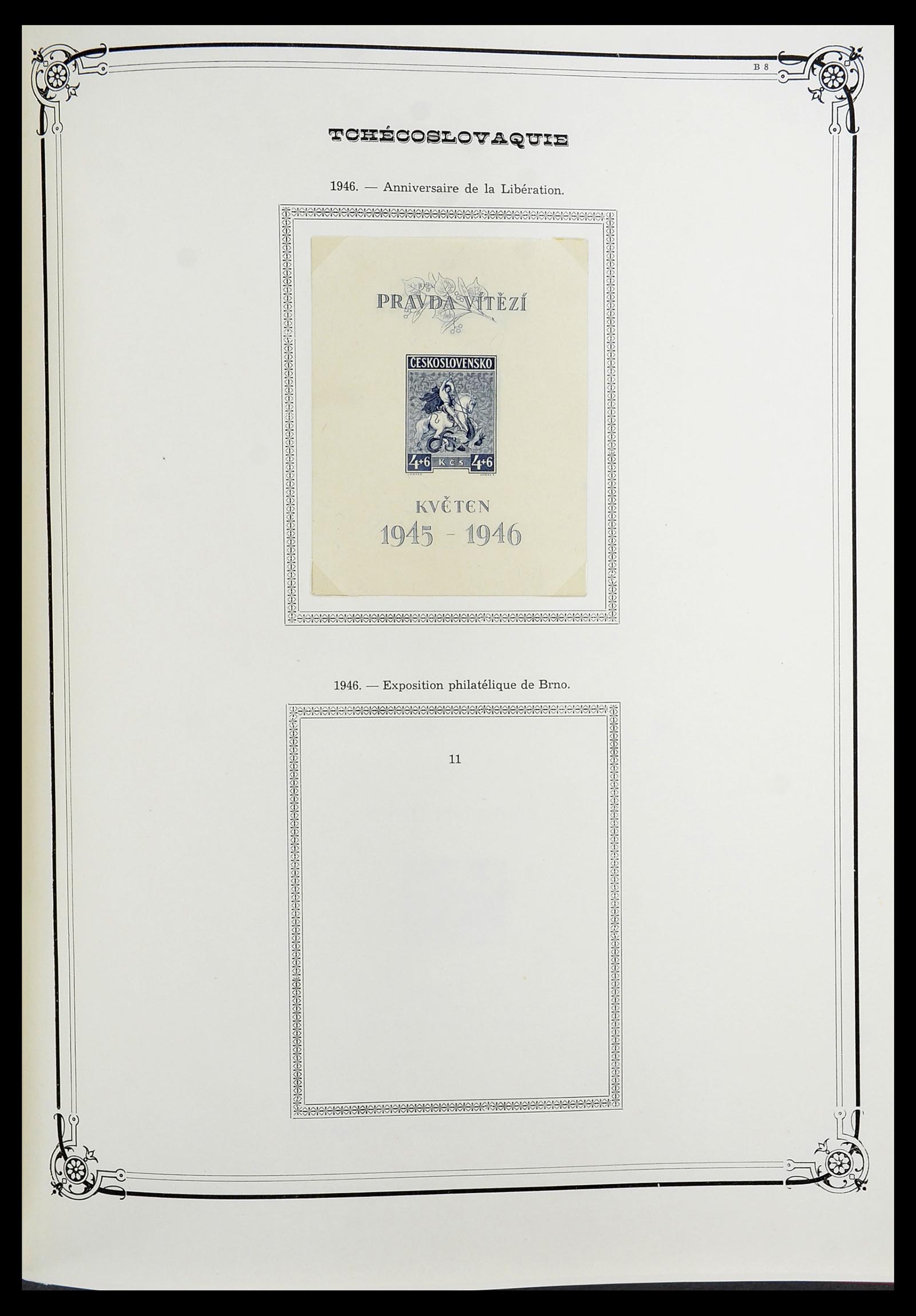 34628 206 - Postzegelverzameling 34628 Tsjechoslowakije 1918-1985.