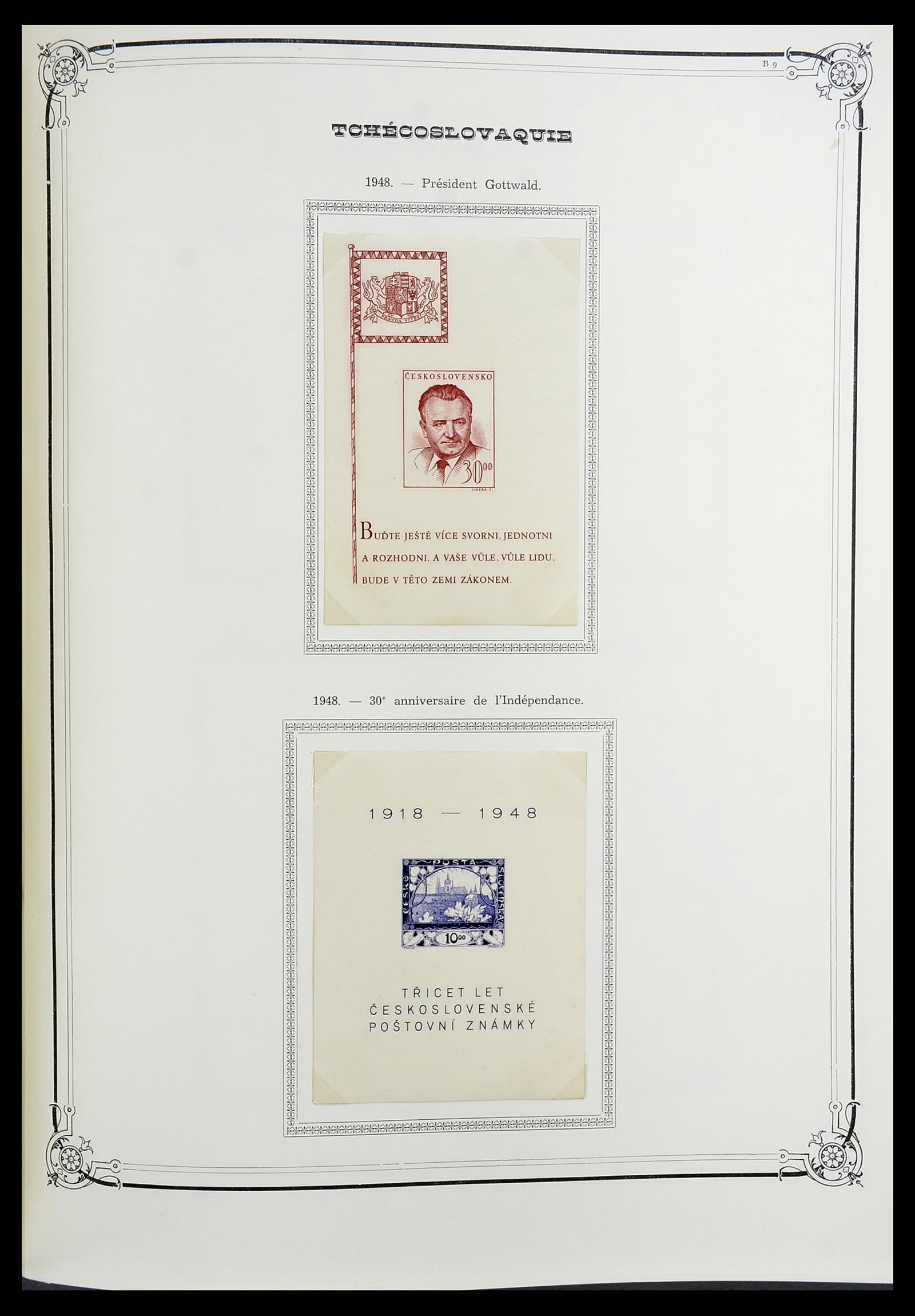 34628 207 - Postzegelverzameling 34628 Tsjechoslowakije 1918-1985.