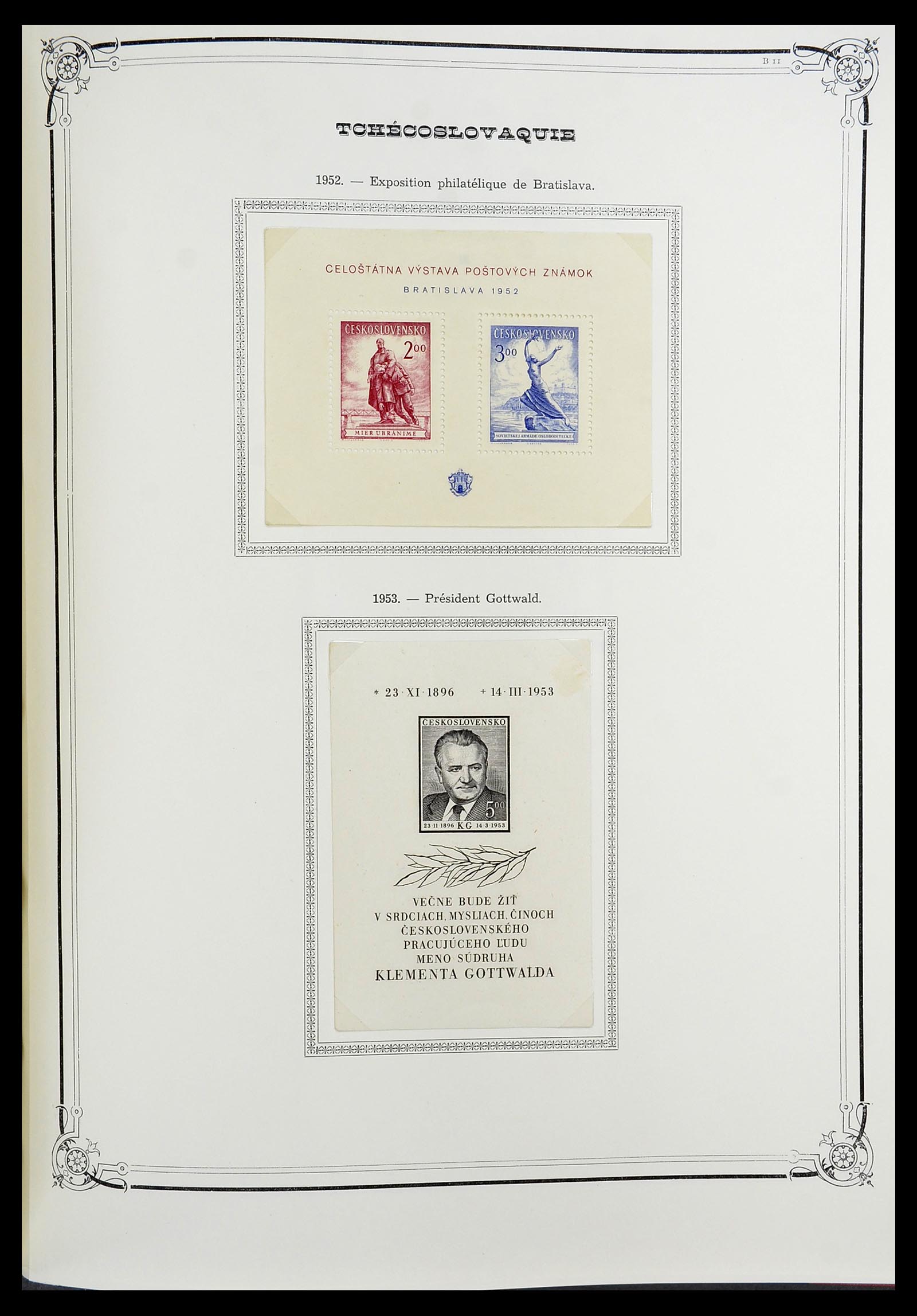 34628 209 - Postzegelverzameling 34628 Tsjechoslowakije 1918-1985.