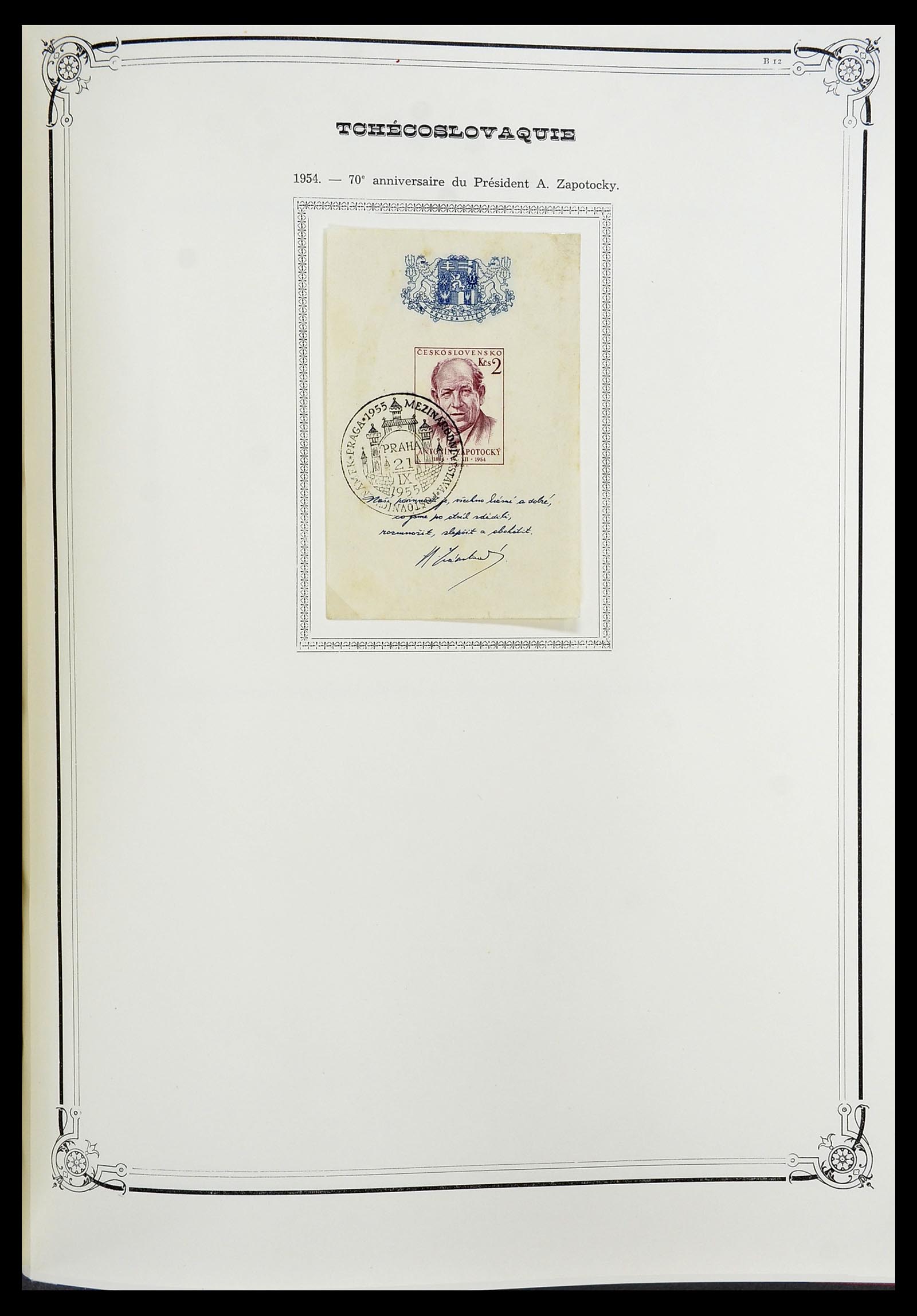 34628 210 - Postzegelverzameling 34628 Tsjechoslowakije 1918-1985.