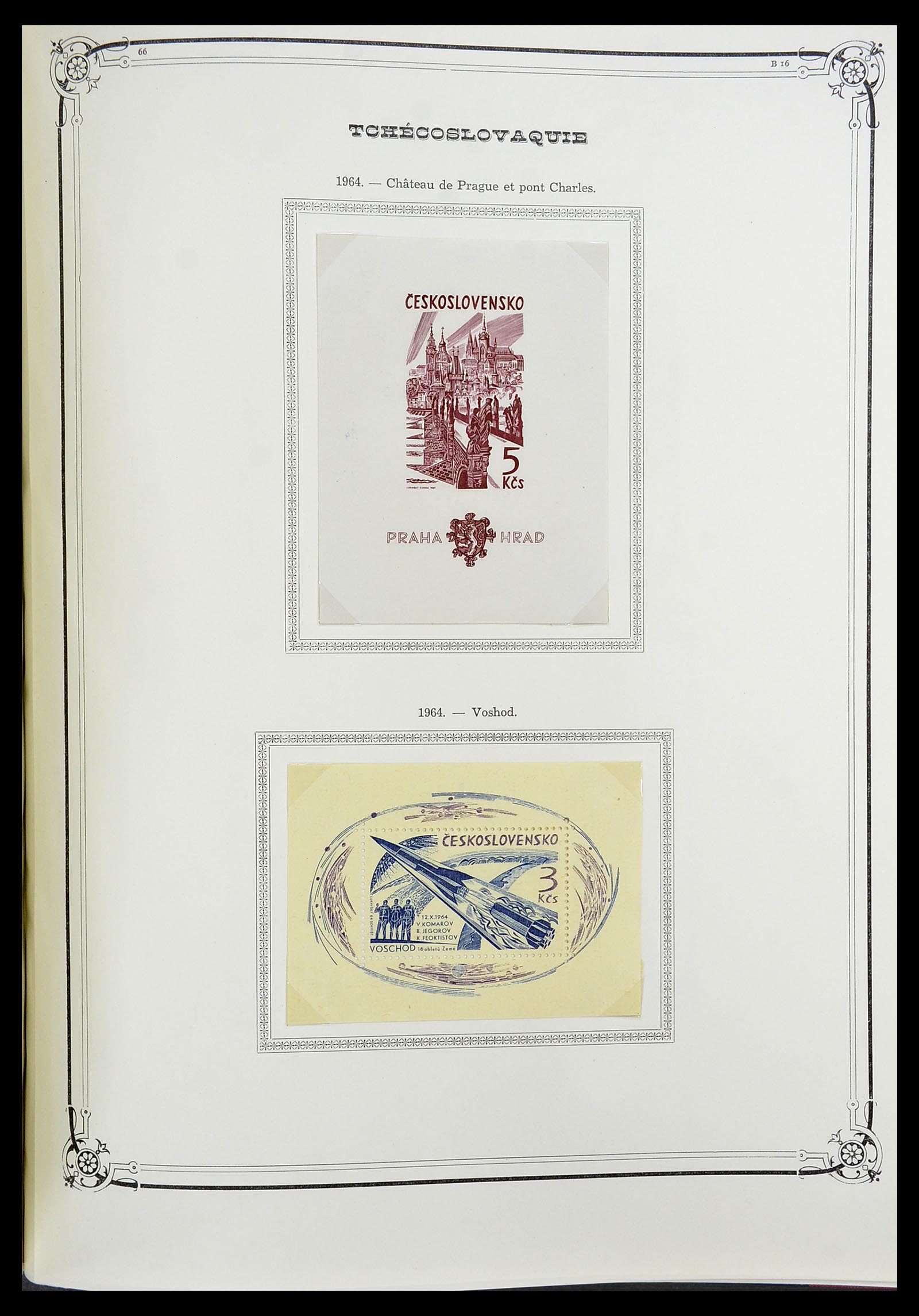 34628 213 - Postzegelverzameling 34628 Tsjechoslowakije 1918-1985.