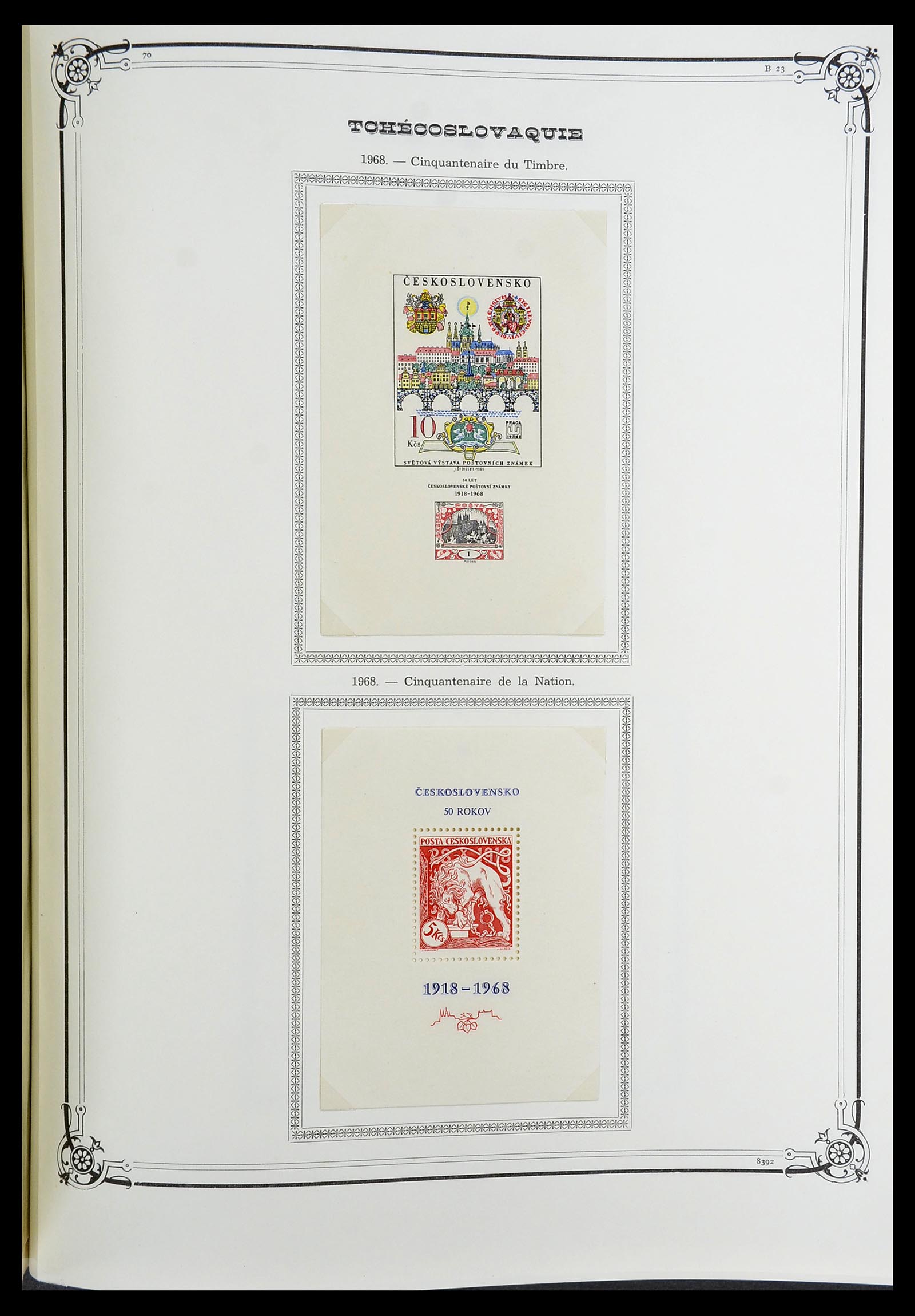 34628 219 - Postzegelverzameling 34628 Tsjechoslowakije 1918-1985.