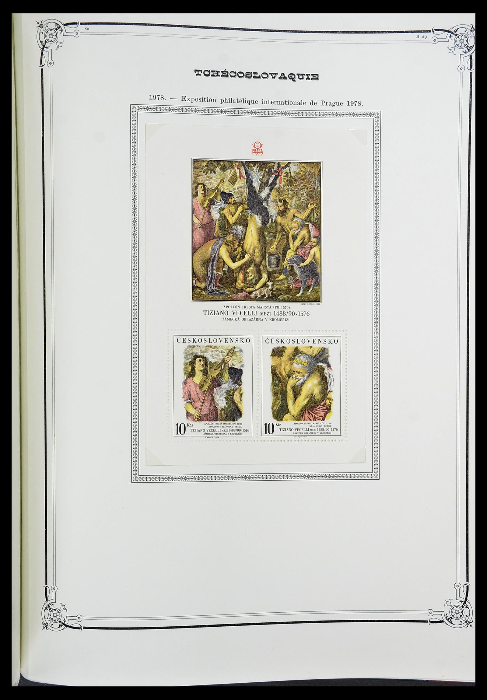 34628 225 - Postzegelverzameling 34628 Tsjechoslowakije 1918-1985.