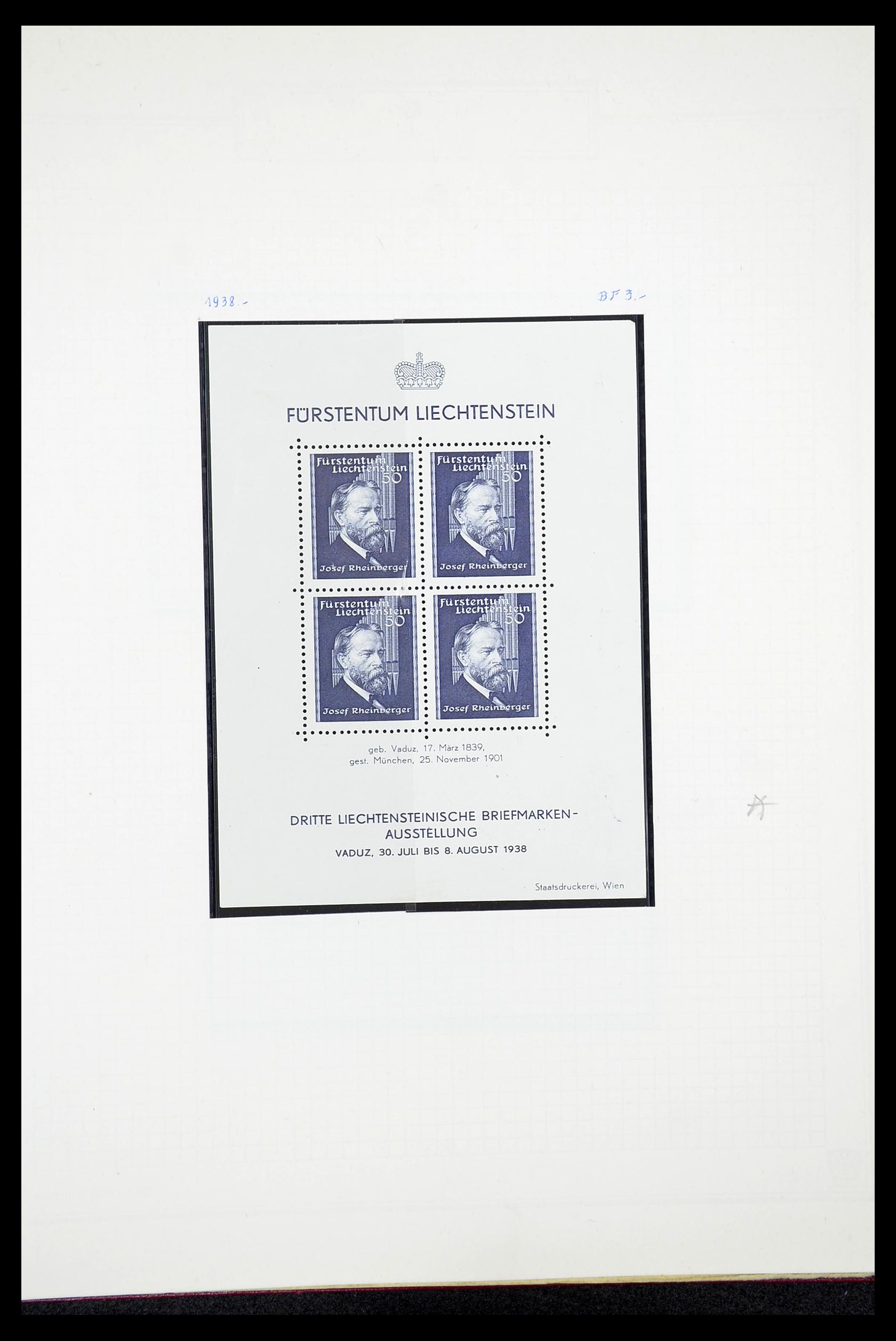 34633 064 - Postzegelverzameling 34633 Liechtenstein 1912-1987.