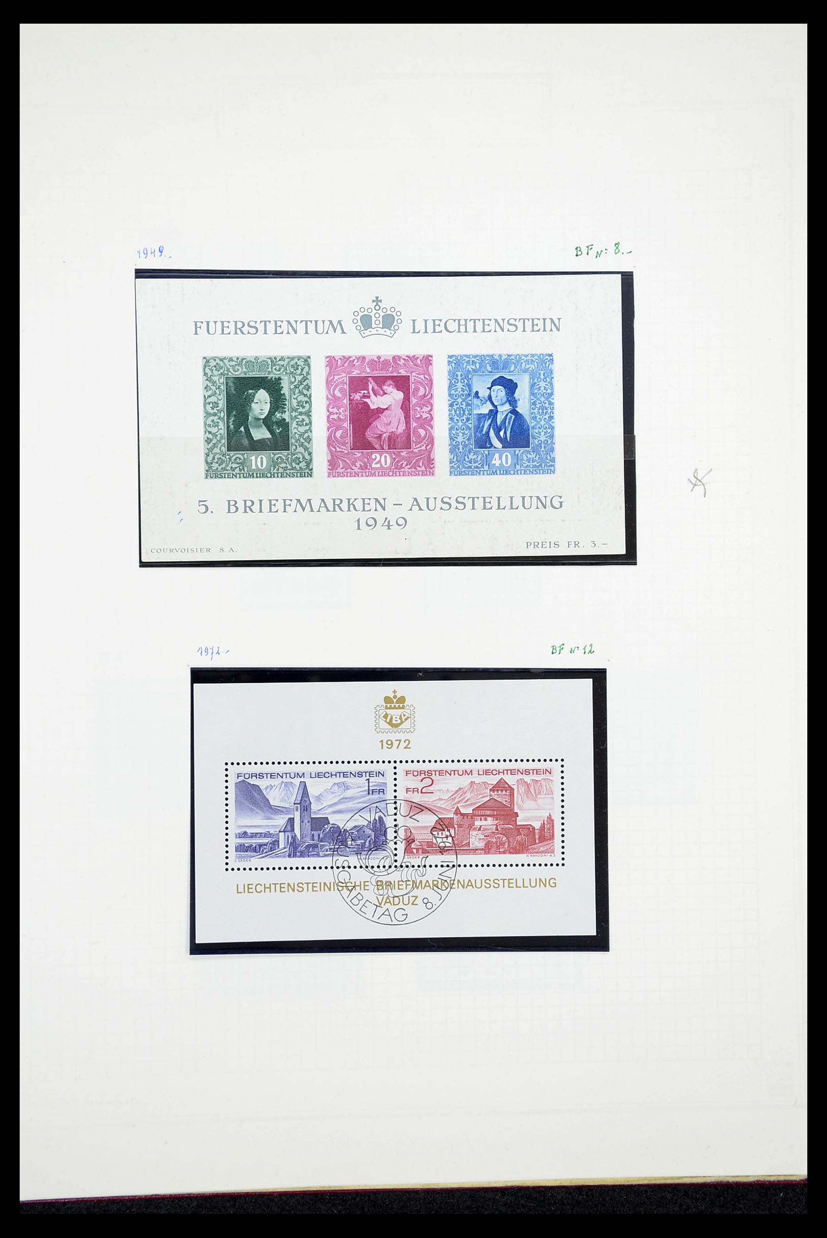 34633 065 - Stamp Collection 34633 Liechtenstein 1912-1987.
