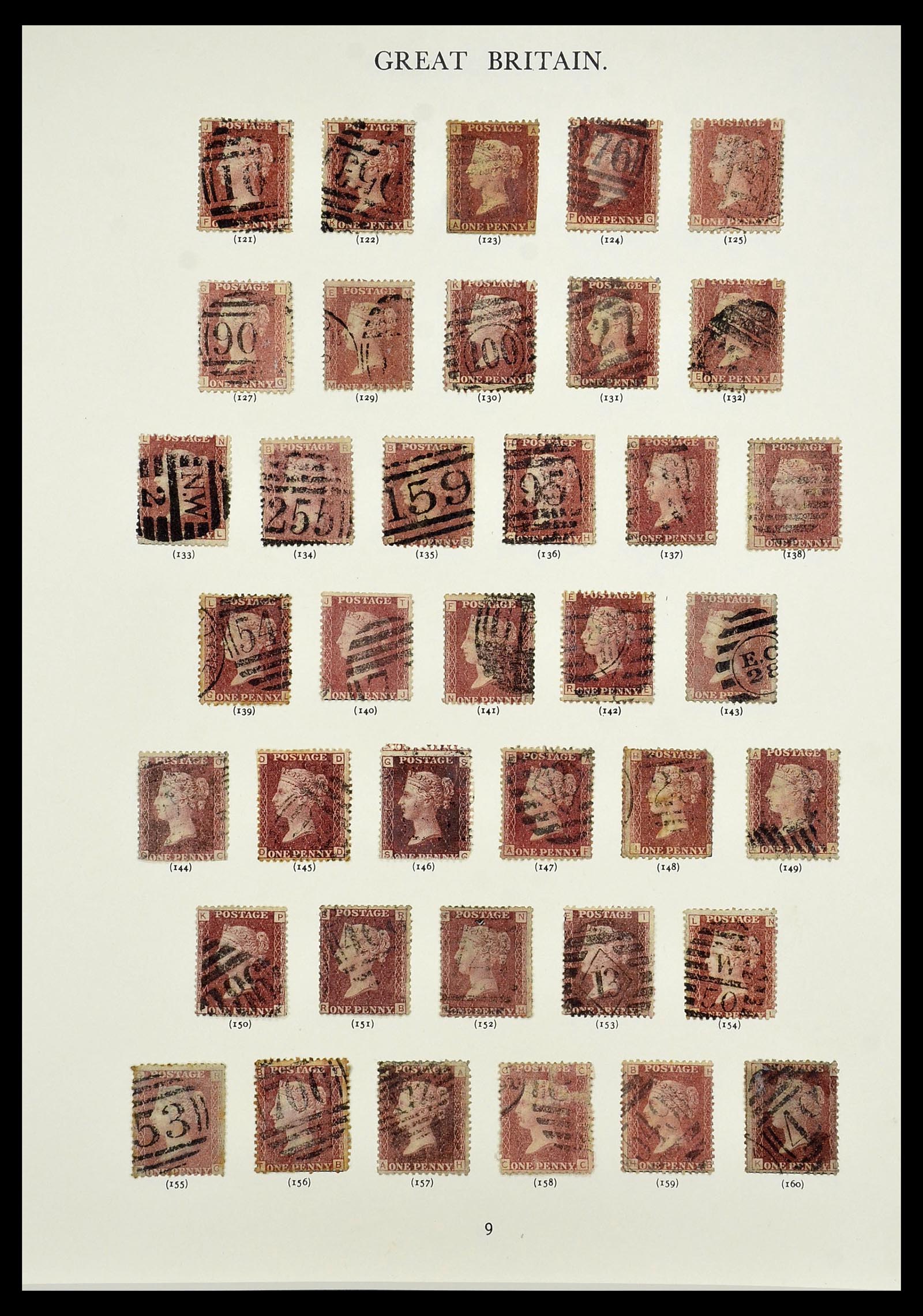 34635 015 - Stamp Collection 34635 Great Britain 1840-1952.