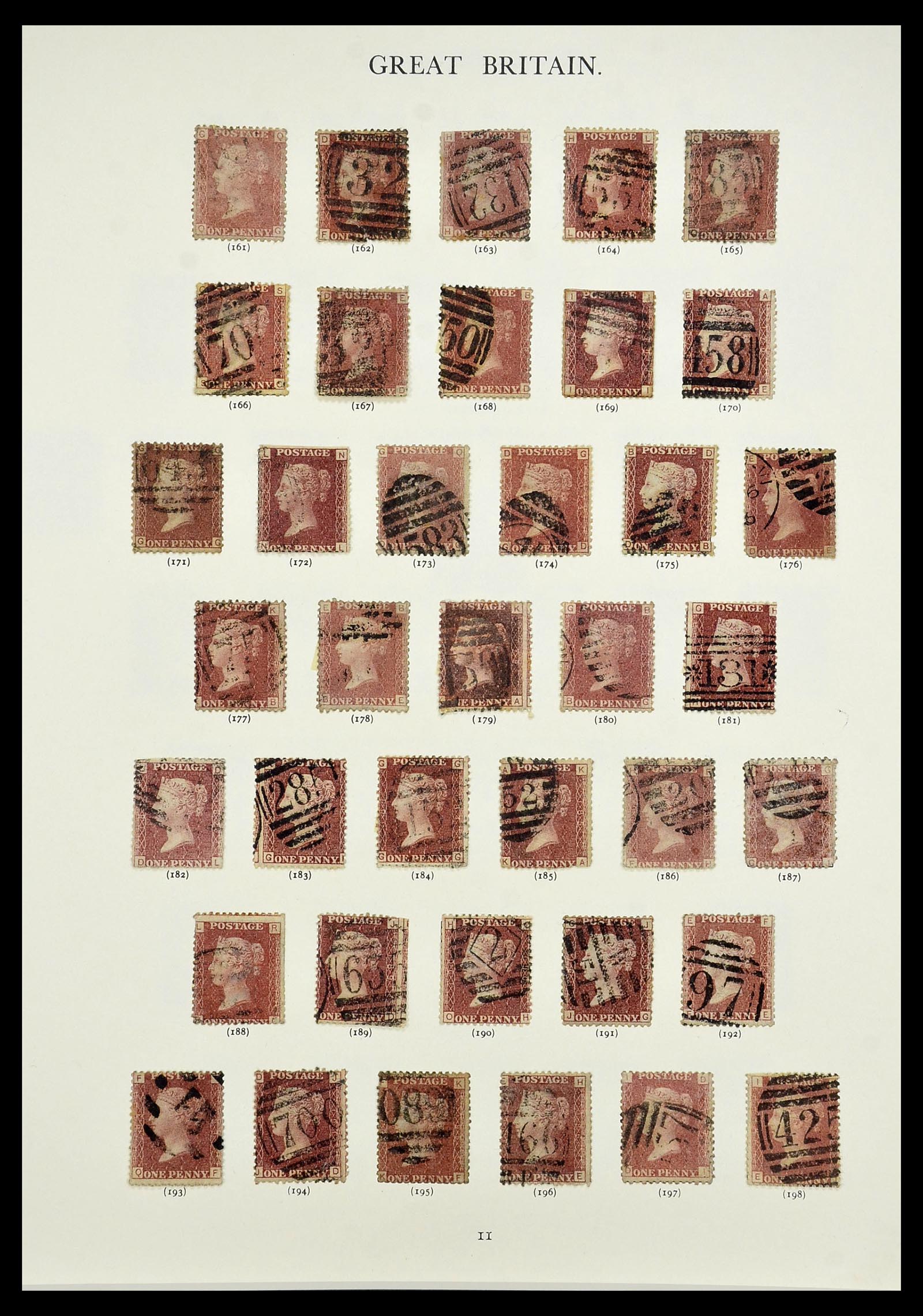 34635 016 - Postzegelverzameling 34635 Engeland 1840-1952.