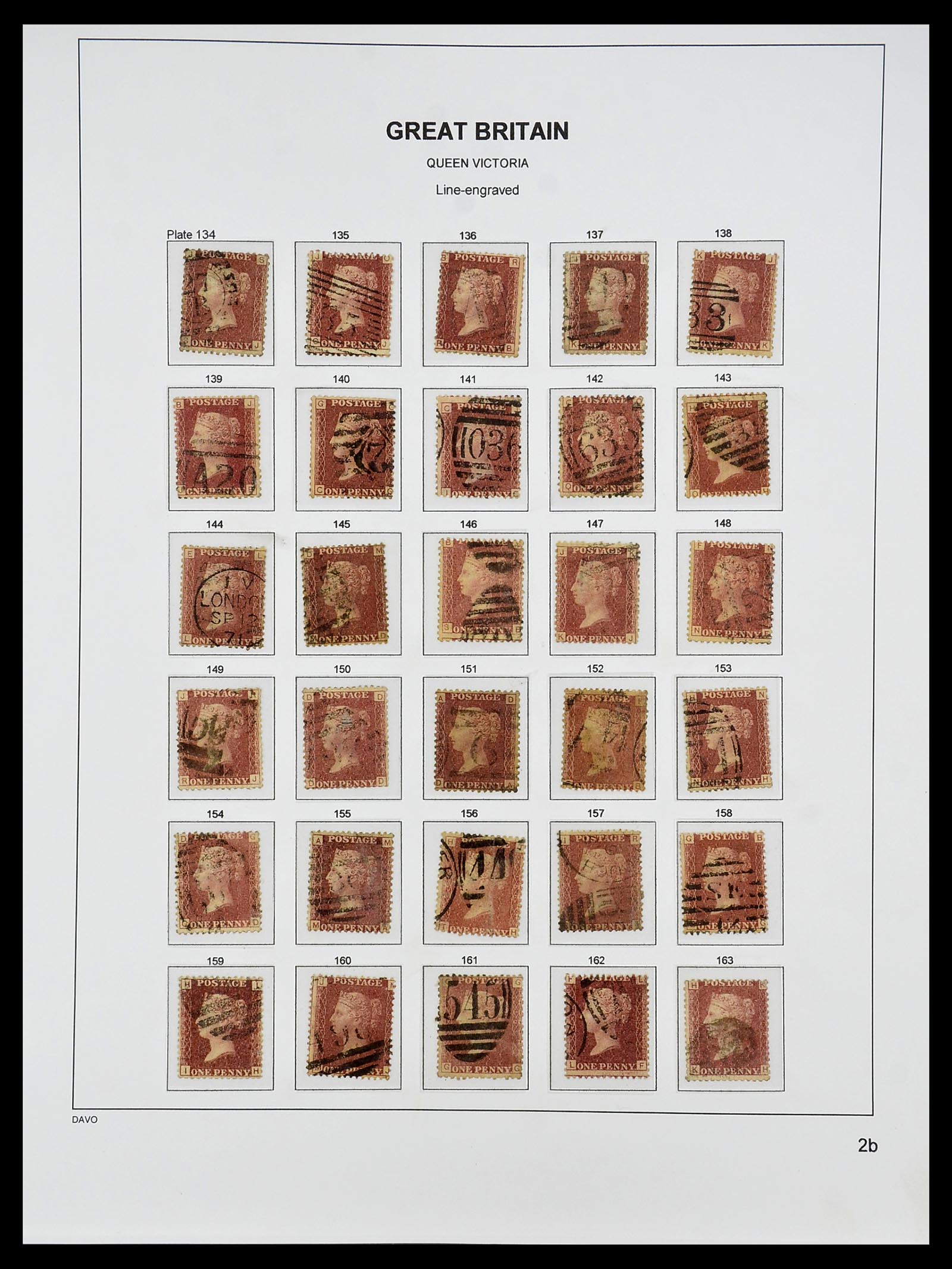 34640 015 - Postzegelverzameling 34640 Engeland 1840-1951.