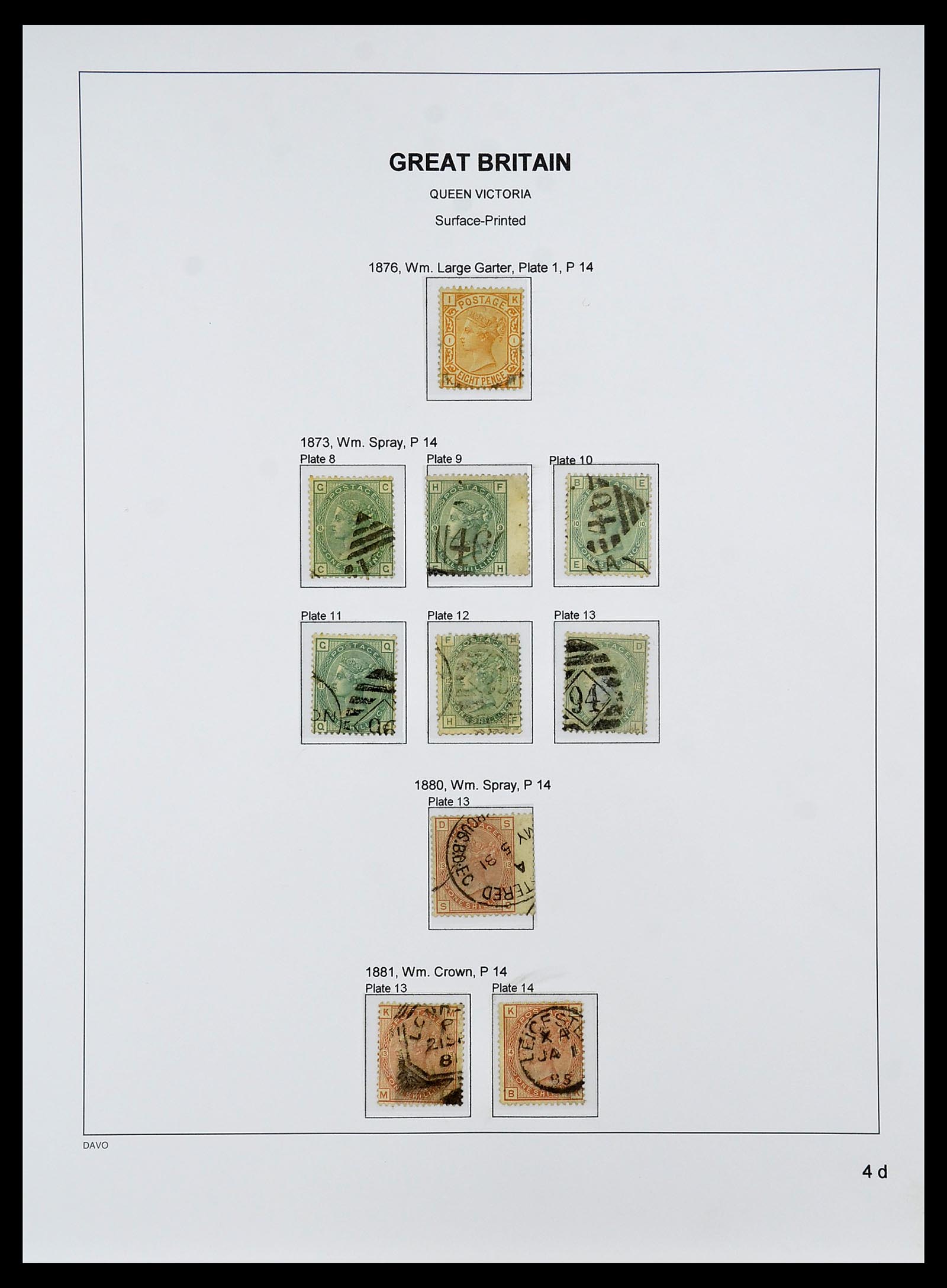 34640 031 - Postzegelverzameling 34640 Engeland 1840-1951.