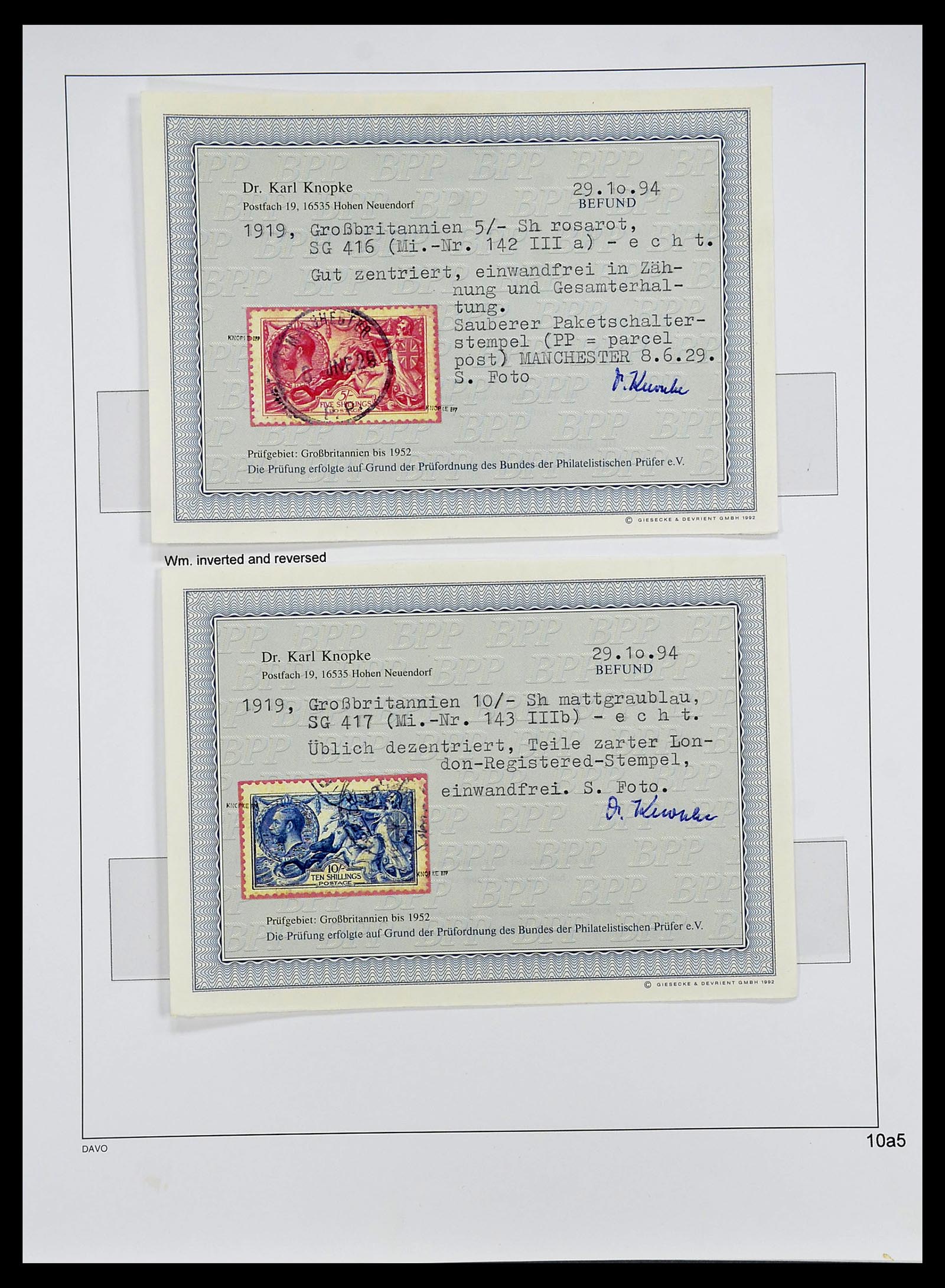34640 070 - Stamp Collection 34640 Great Britain 1840-1951.