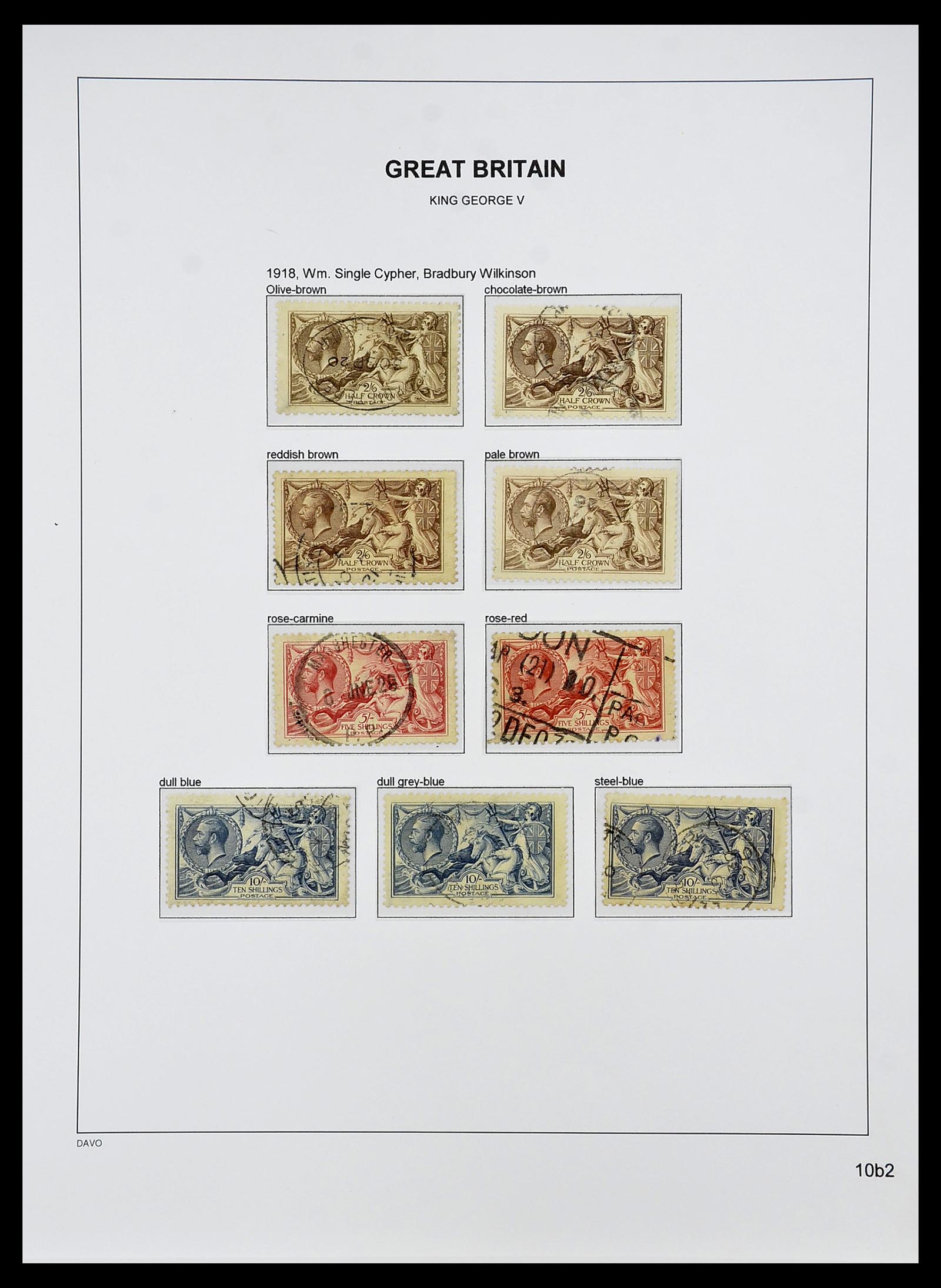 34640 077 - Stamp Collection 34640 Great Britain 1840-1951.