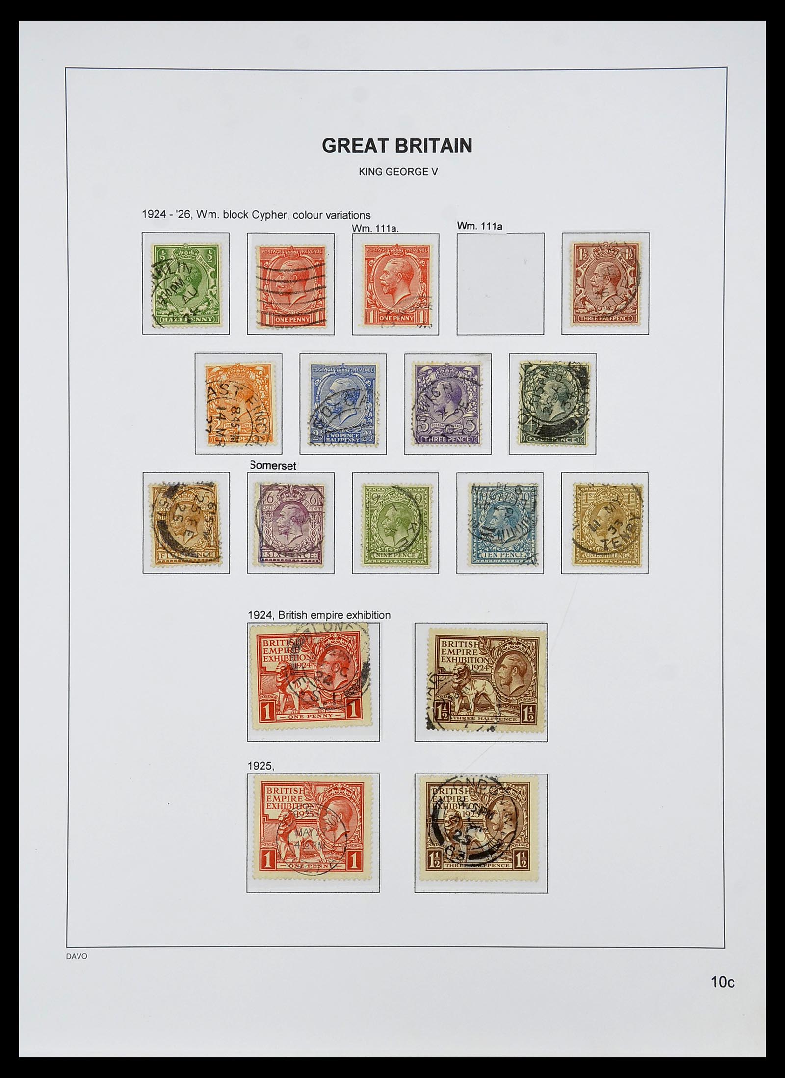 34640 078 - Stamp Collection 34640 Great Britain 1840-1951.