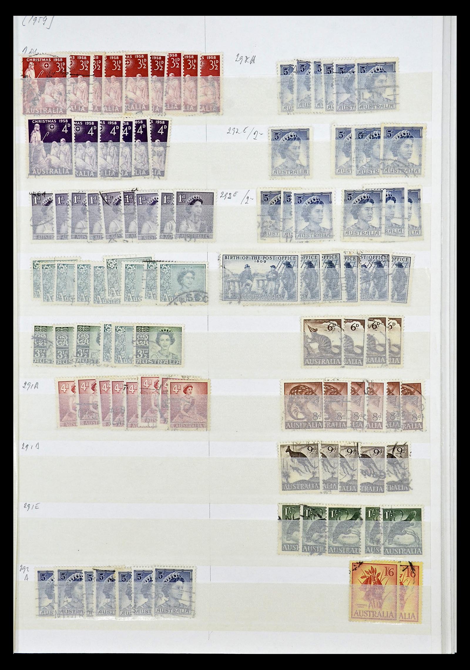 34641 014 - Stamp Collection 34641 Australia 1913-2018!