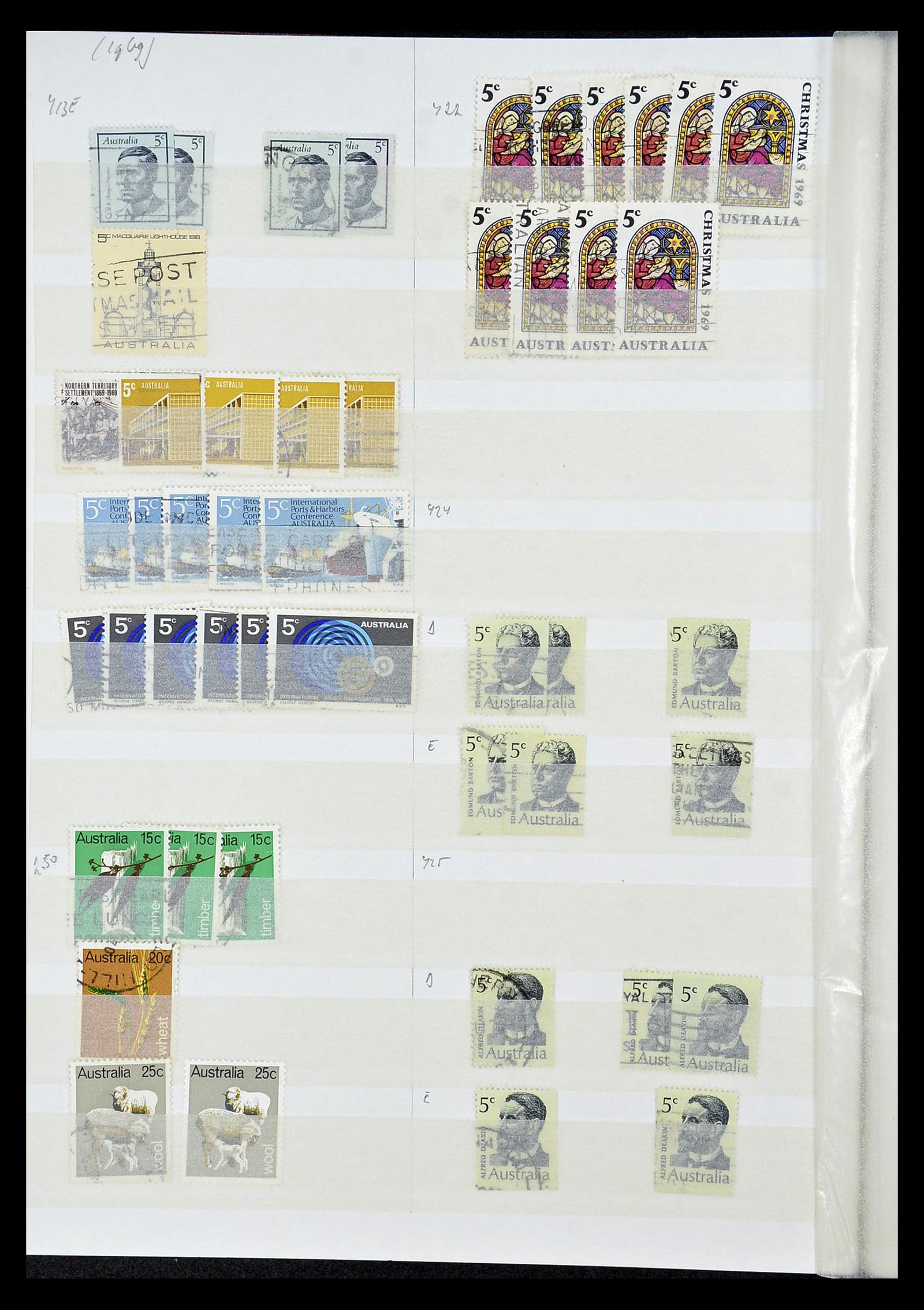 34641 023 - Stamp Collection 34641 Australia 1913-2018!
