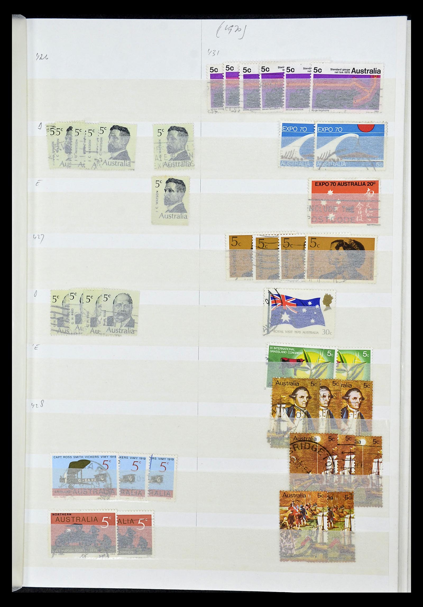 34641 024 - Stamp Collection 34641 Australia 1913-2018!