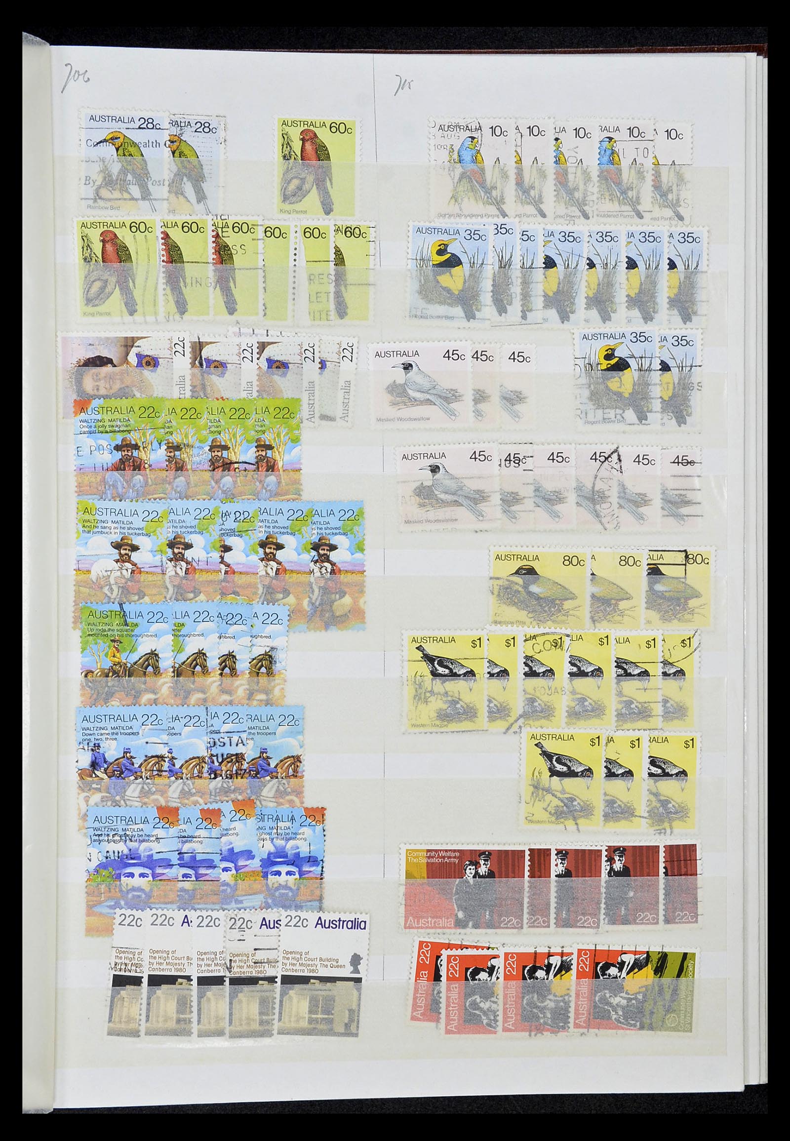 34641 042 - Stamp Collection 34641 Australia 1913-2018!
