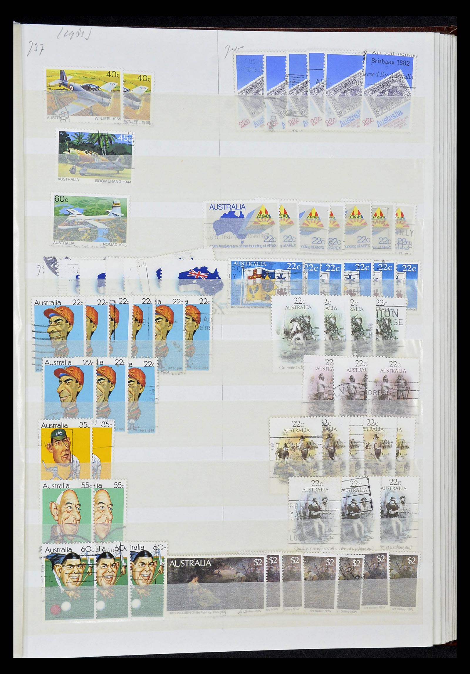 34641 044 - Stamp Collection 34641 Australia 1913-2018!