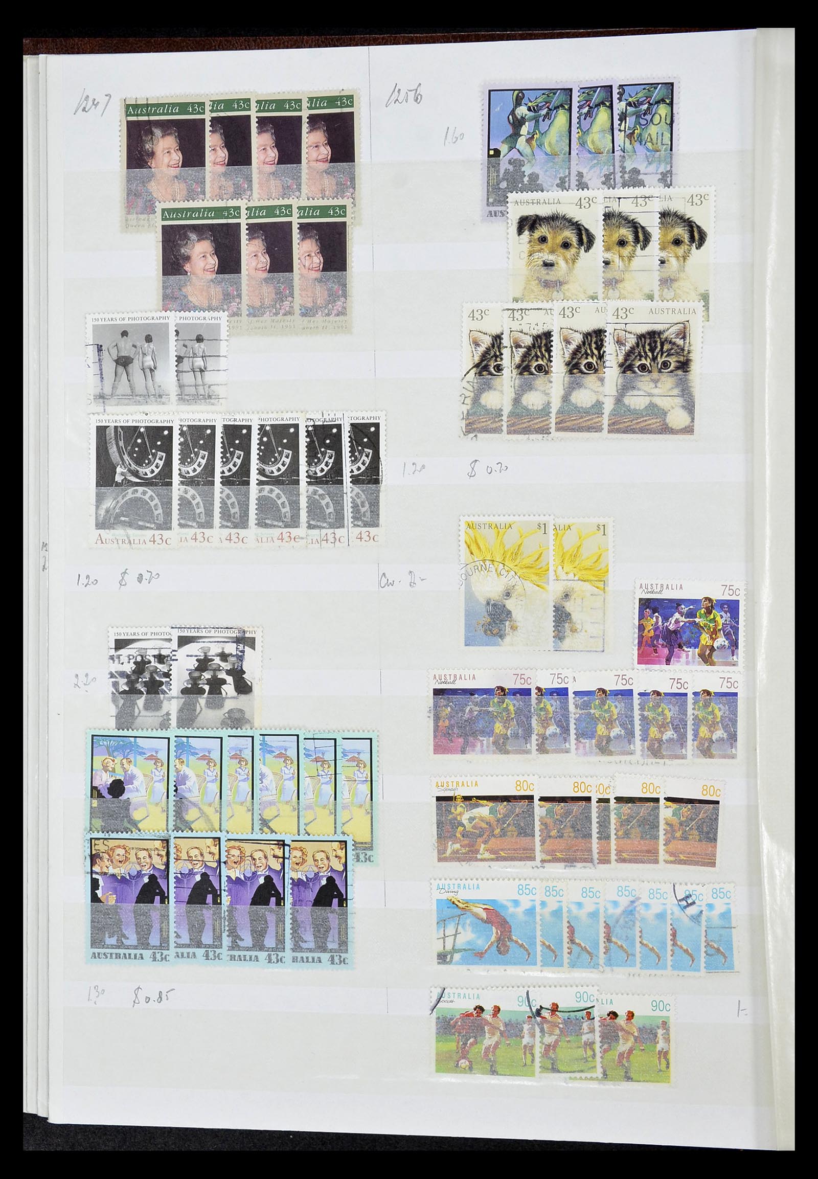 34641 075 - Stamp Collection 34641 Australia 1913-2018!