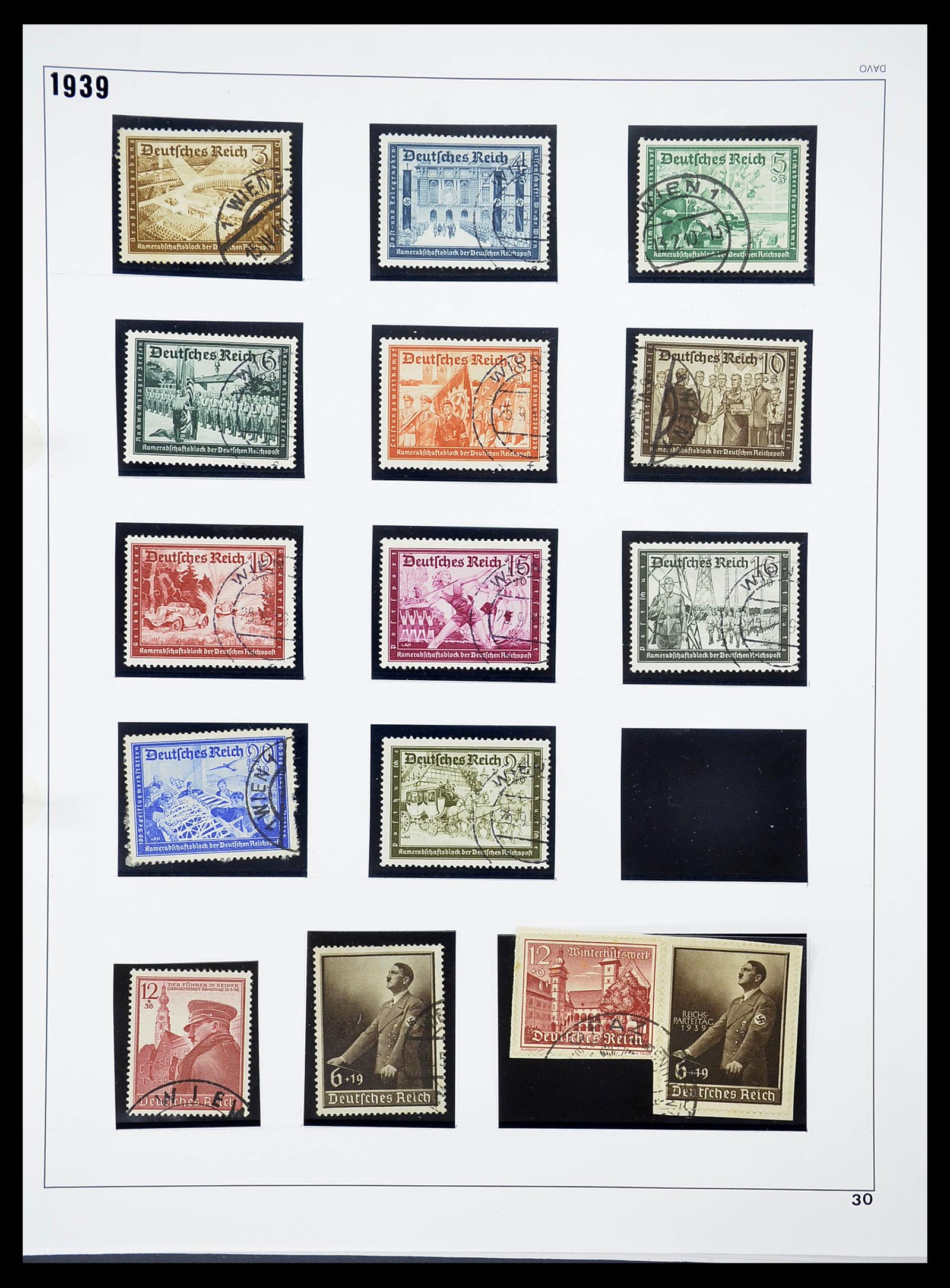 34642 030 - Stamp Collection 34642 German Reich 1938-1945.