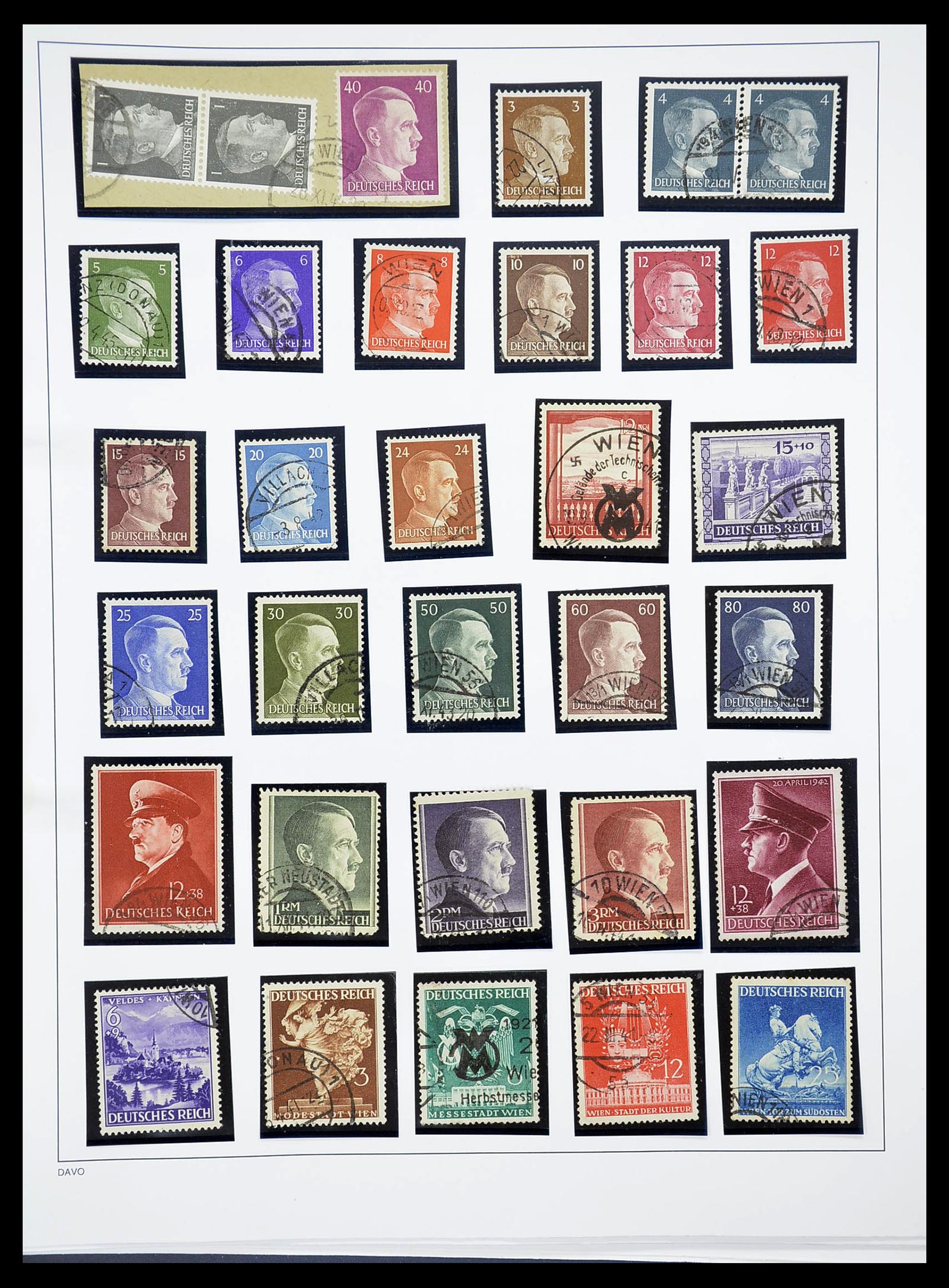 34642 033 - Stamp Collection 34642 German Reich 1938-1945.