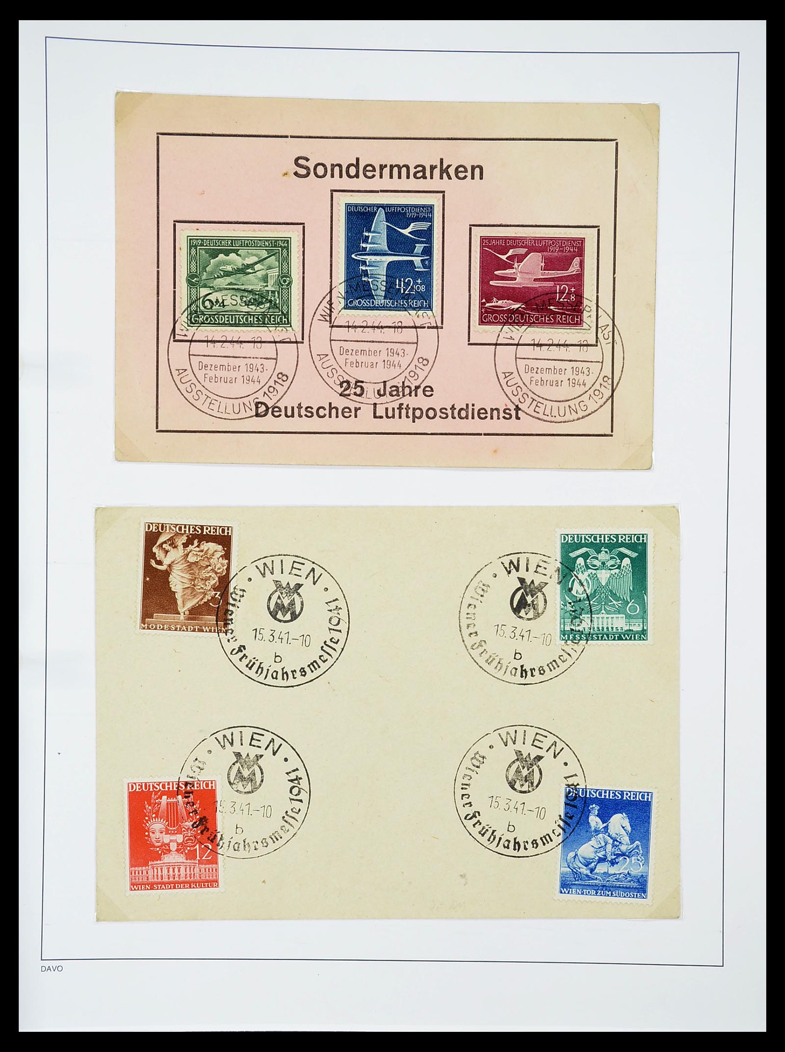 34642 037 - Stamp Collection 34642 German Reich 1938-1945.