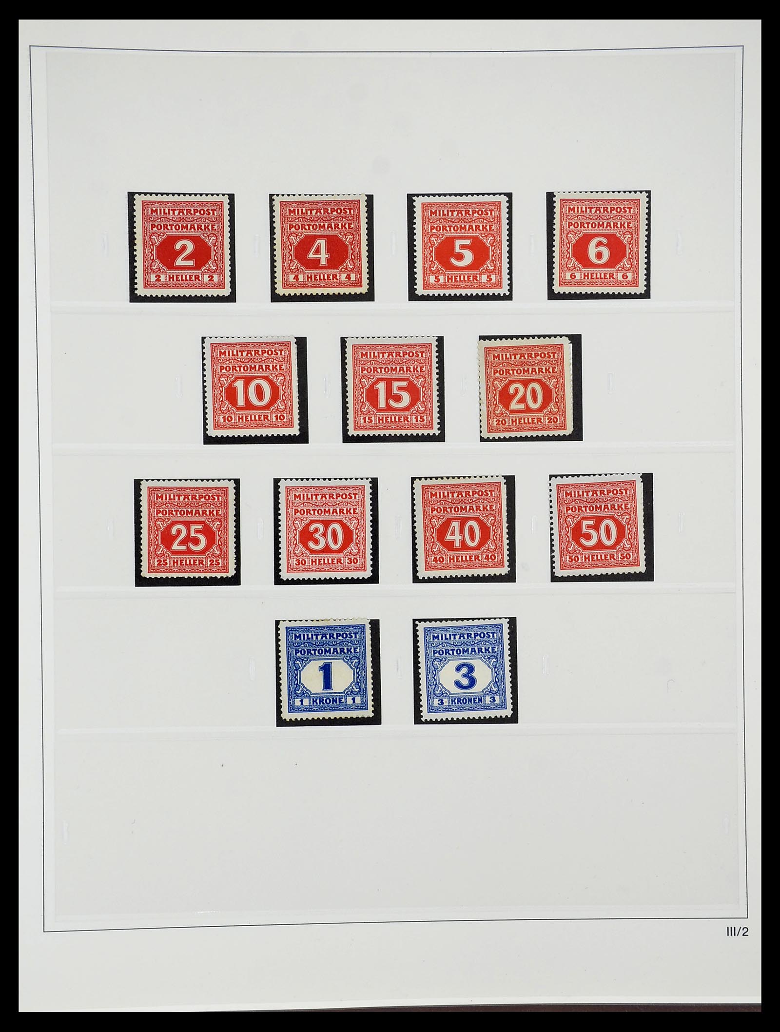 34644 049 - Postzegelverzameling 34644 Bosnië-Herzegowina 1879-1918.