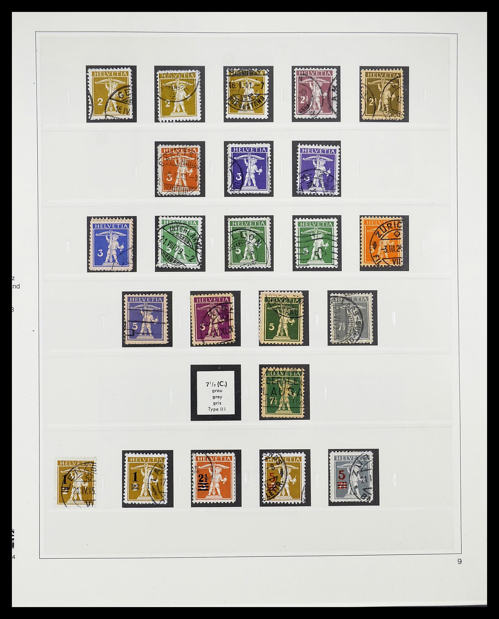 34645 011 - Postzegelverzameling 34645 Zwitserland 1854-2007.