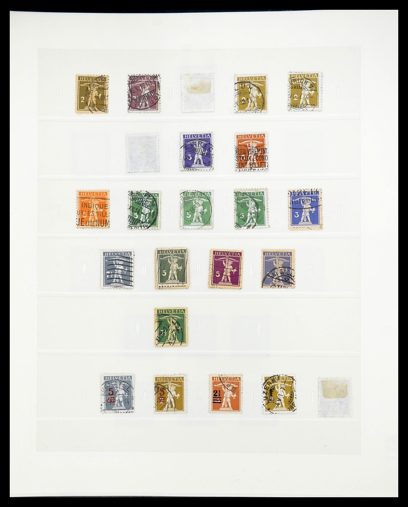 34645 012 - Postzegelverzameling 34645 Zwitserland 1854-2007.