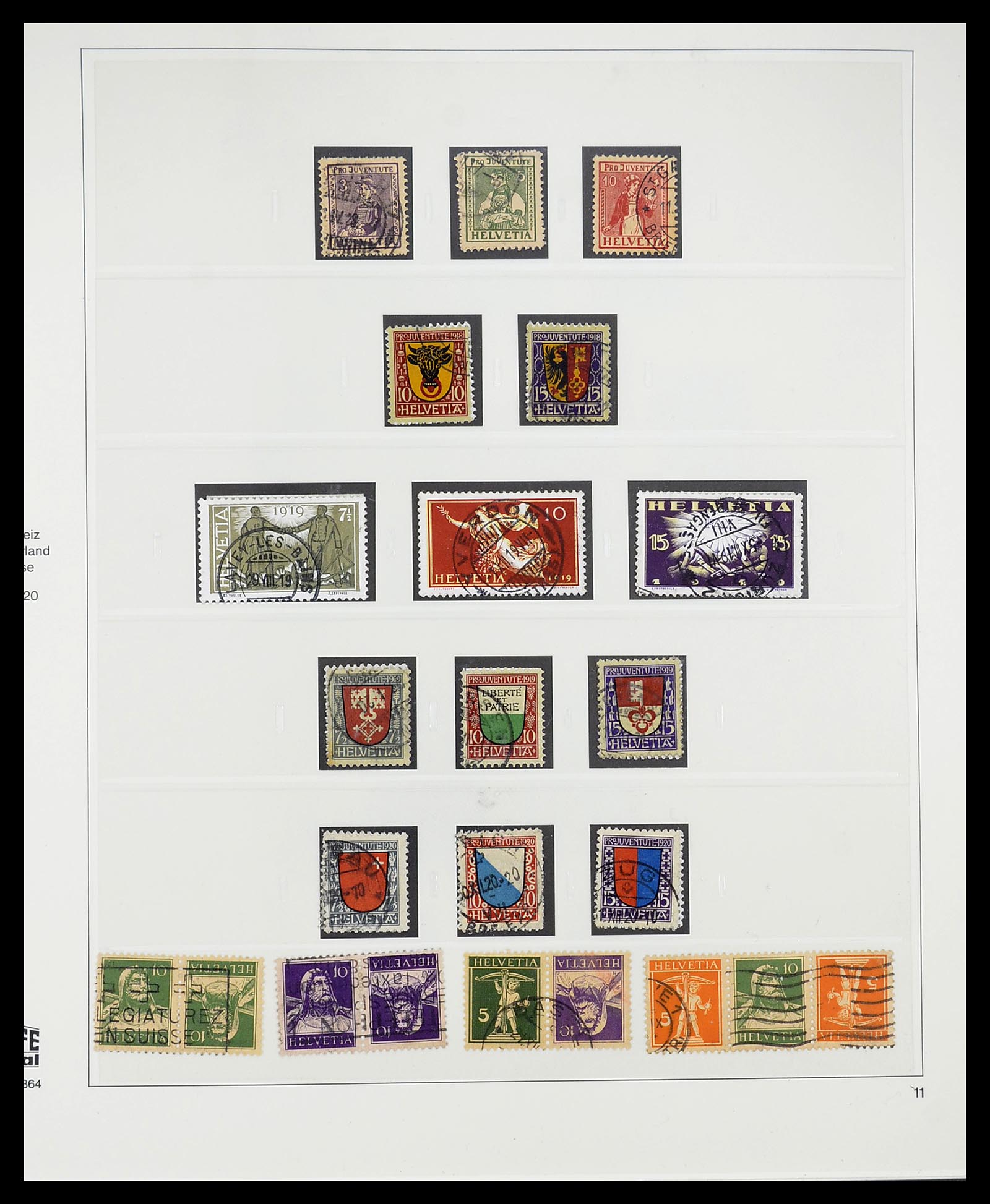 34645 016 - Postzegelverzameling 34645 Zwitserland 1854-2007.