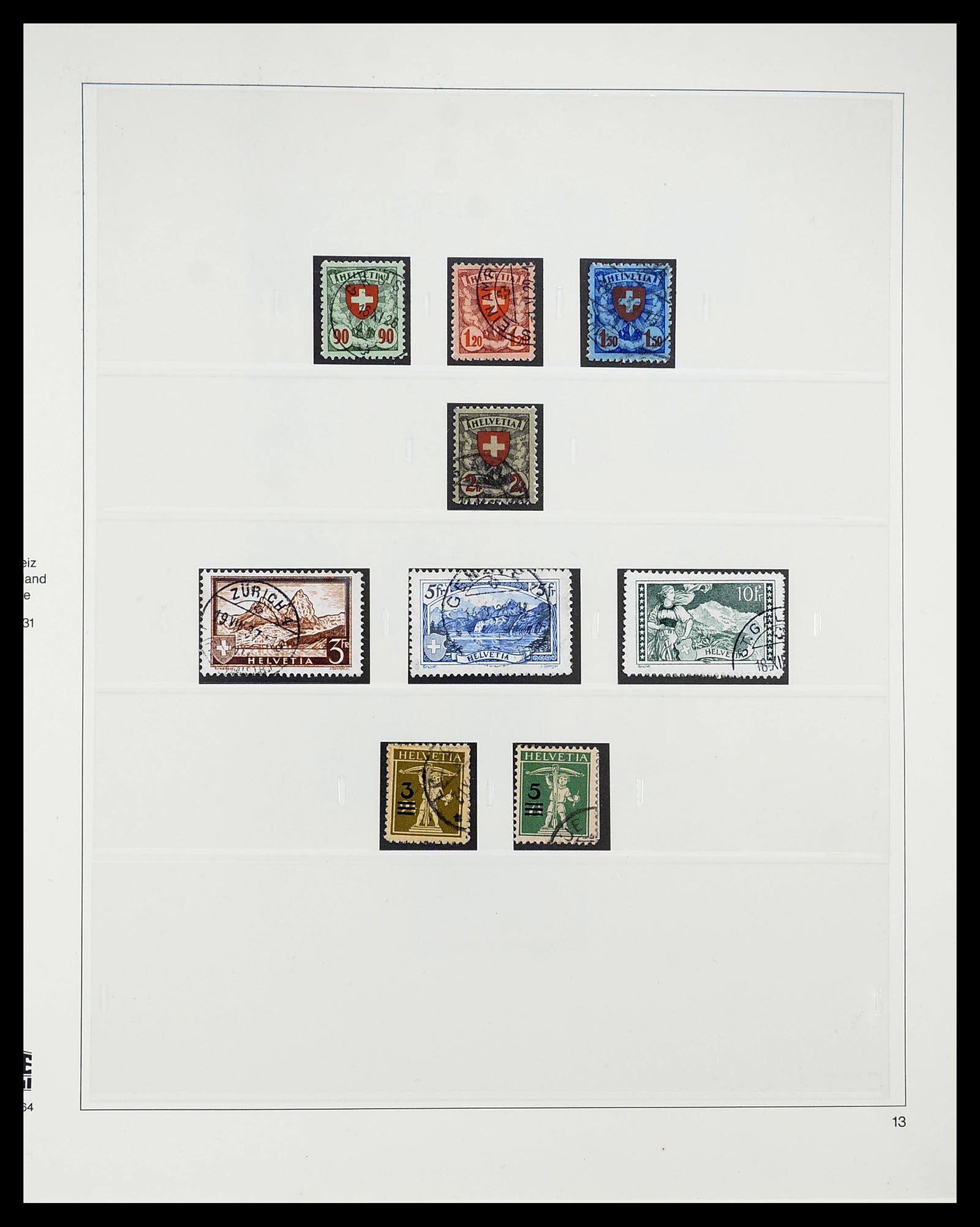 34645 020 - Stamp Collection 34645 Switzerland 1854-2007.