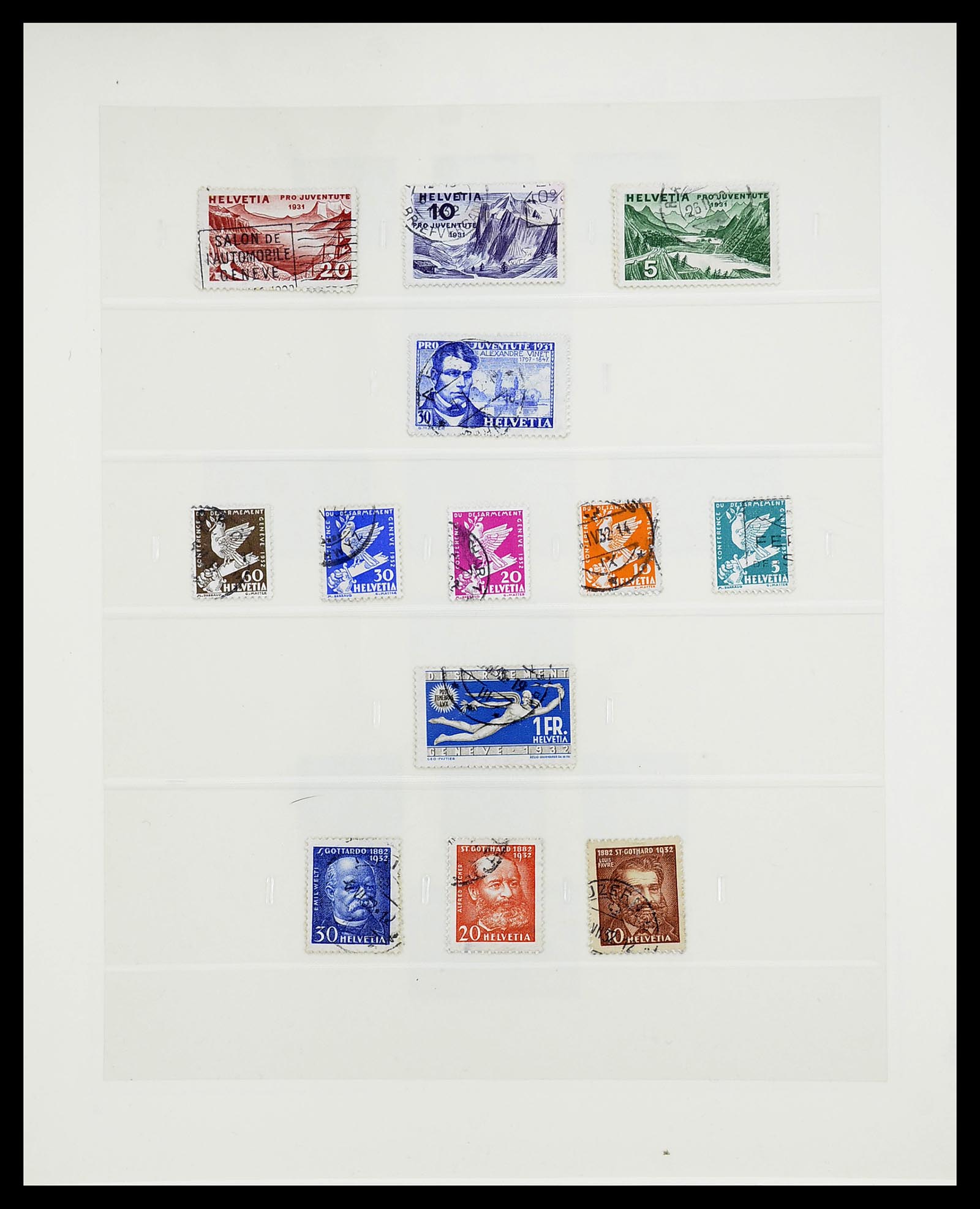 34645 027 - Stamp Collection 34645 Switzerland 1854-2007.