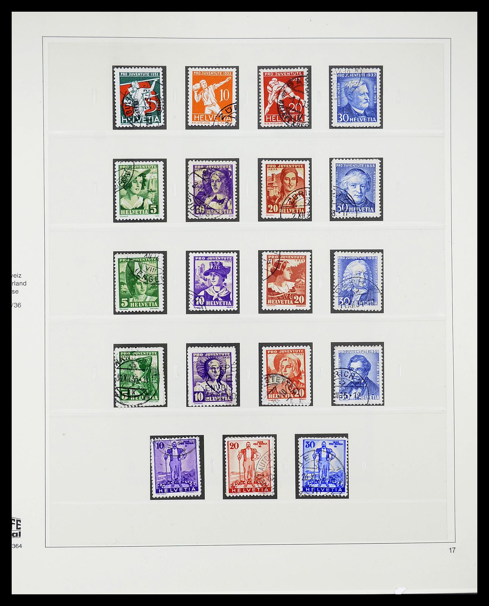 34645 028 - Stamp Collection 34645 Switzerland 1854-2007.