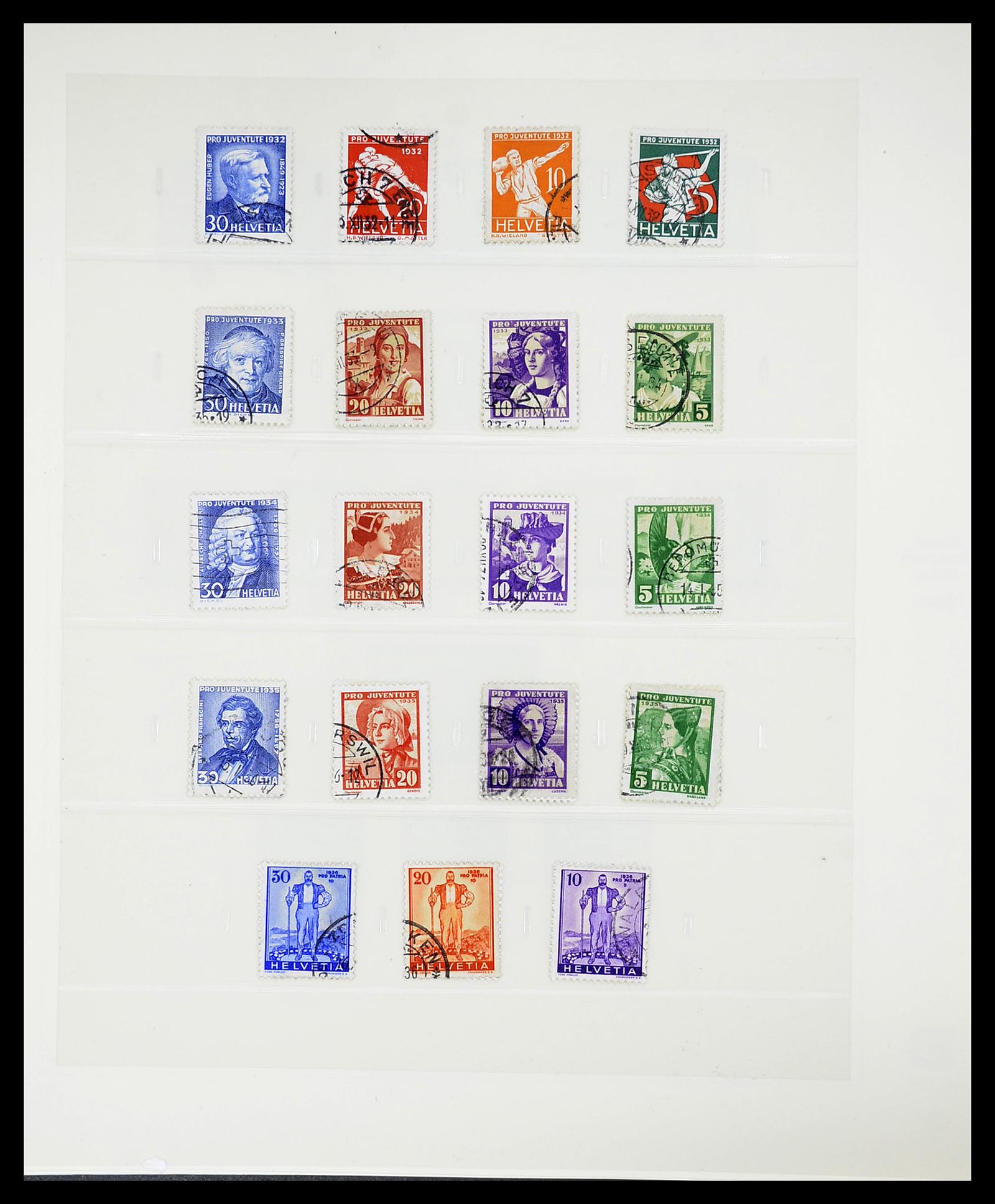 34645 029 - Stamp Collection 34645 Switzerland 1854-2007.