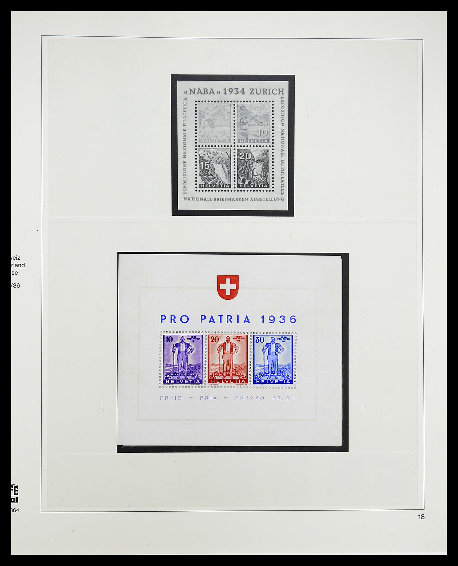 34645 030 - Stamp Collection 34645 Switzerland 1854-2007.