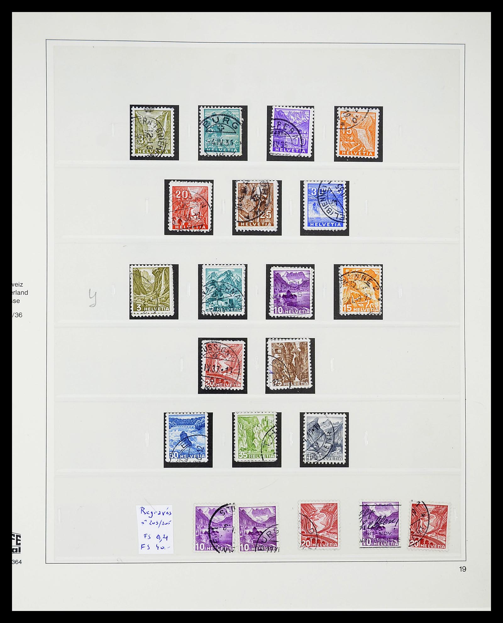 34645 031 - Postzegelverzameling 34645 Zwitserland 1854-2007.