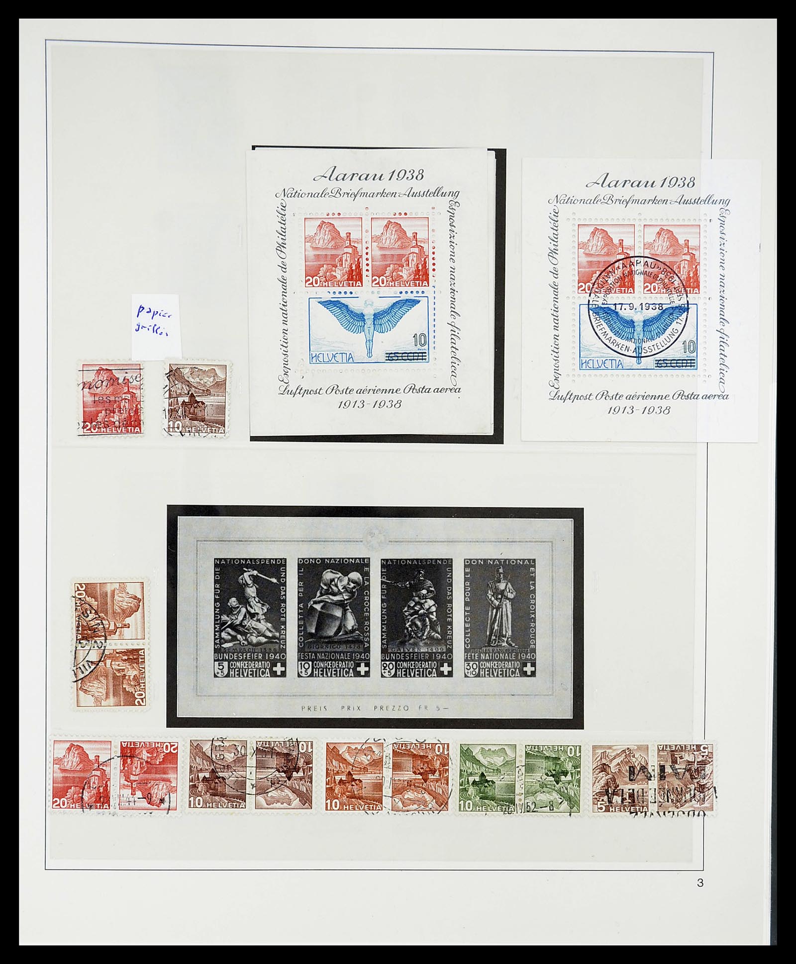 34645 043 - Stamp Collection 34645 Switzerland 1854-2007.