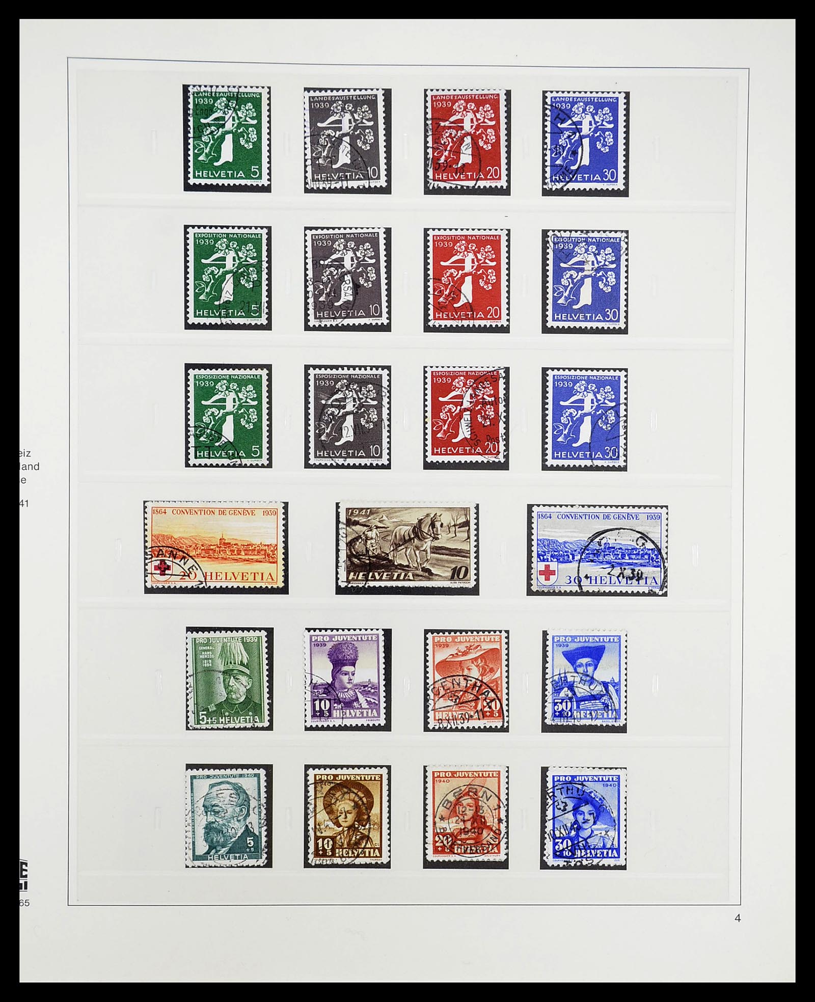 34645 045 - Postzegelverzameling 34645 Zwitserland 1854-2007.