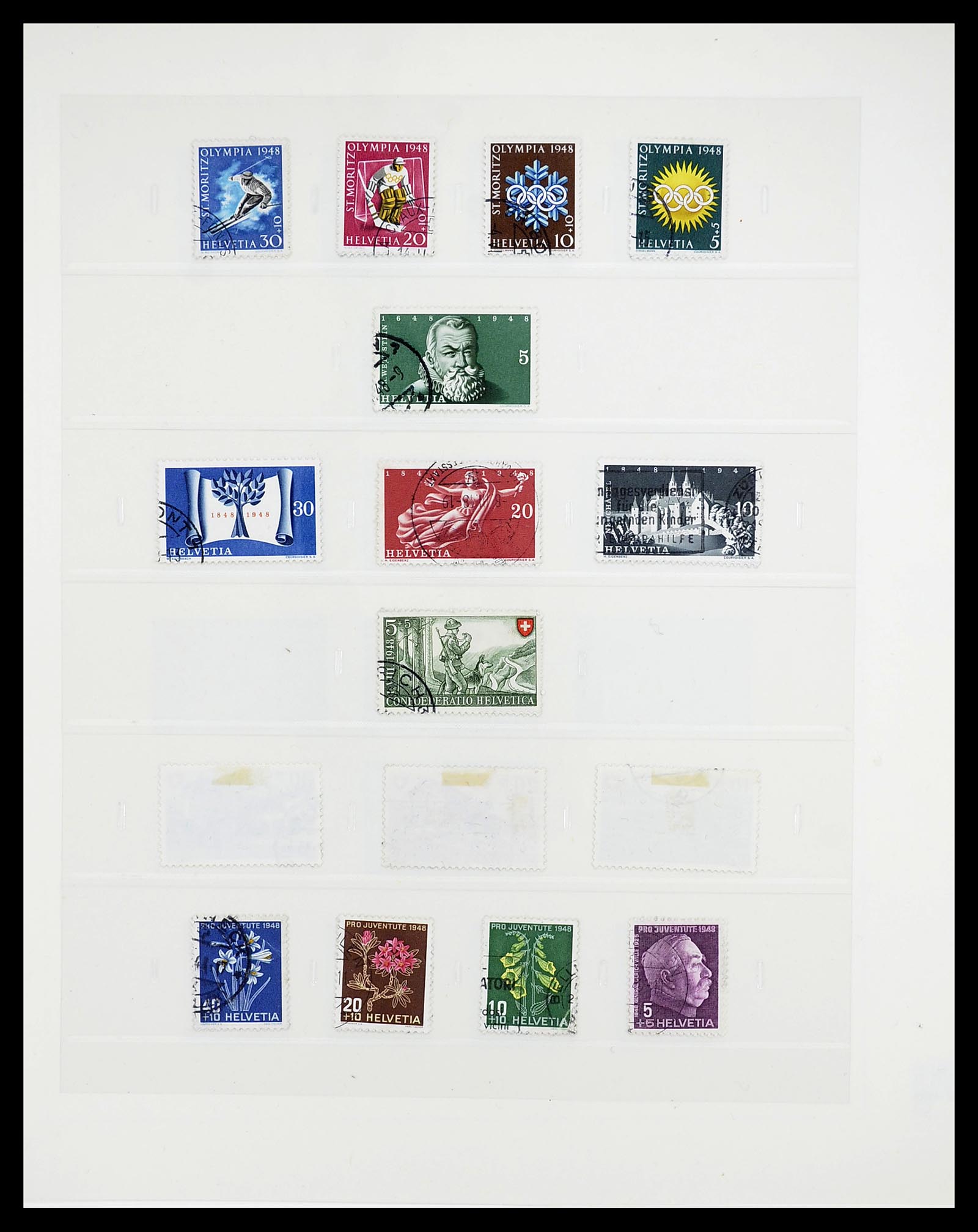 34645 063 - Stamp Collection 34645 Switzerland 1854-2007.